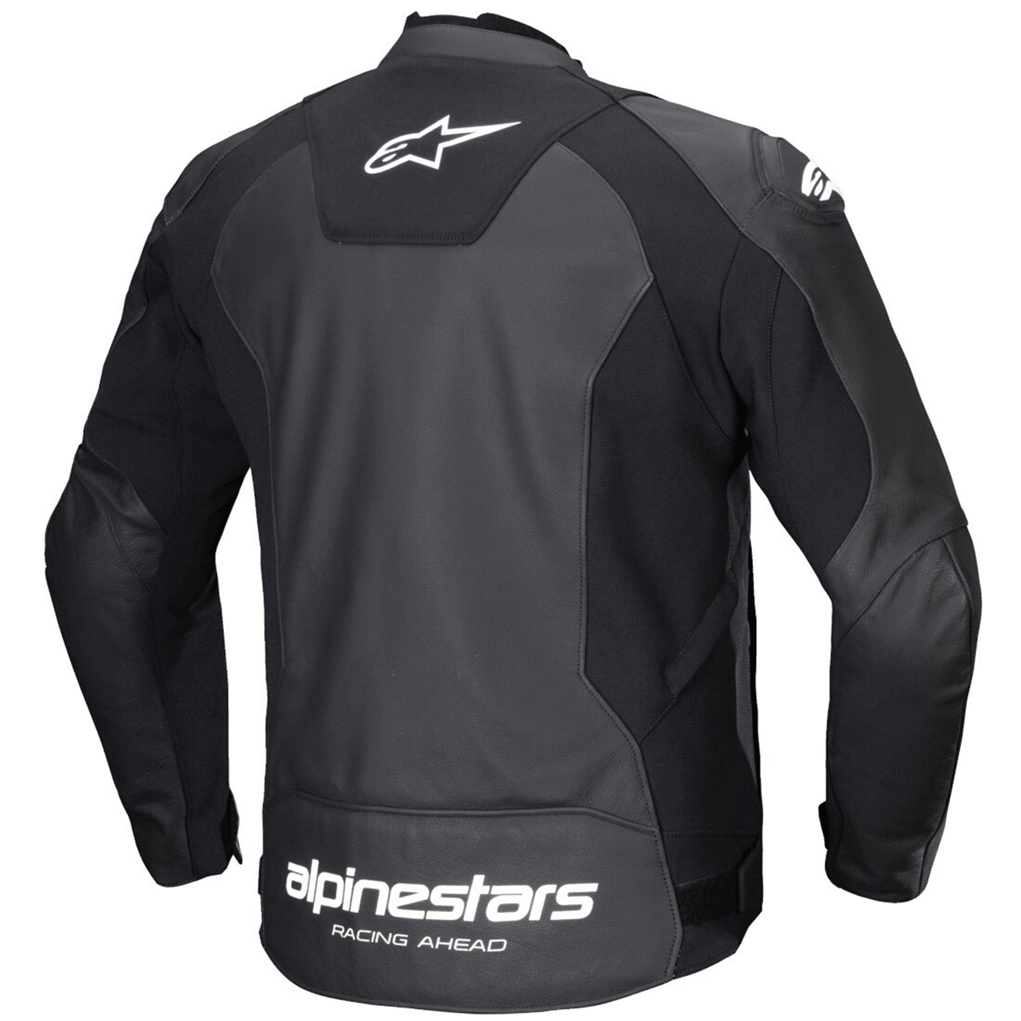 Alpinestars Faster V3 Professional Leather Motorcycle Jacket / Suit - Black & White - Image 2
