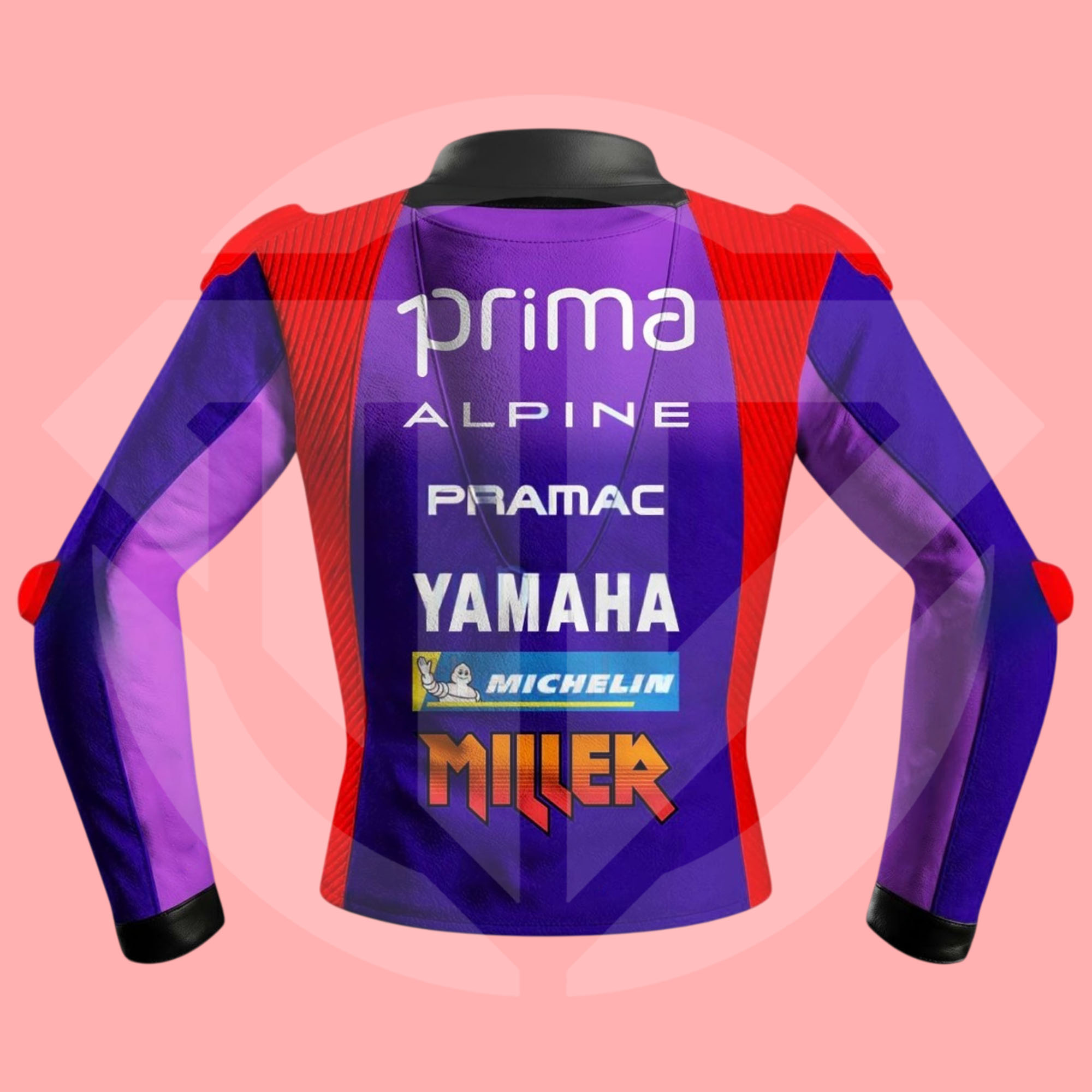 Jack Miller MotoGP 2026 Pramac Yamaha Replica Racing Jacket - Image 2