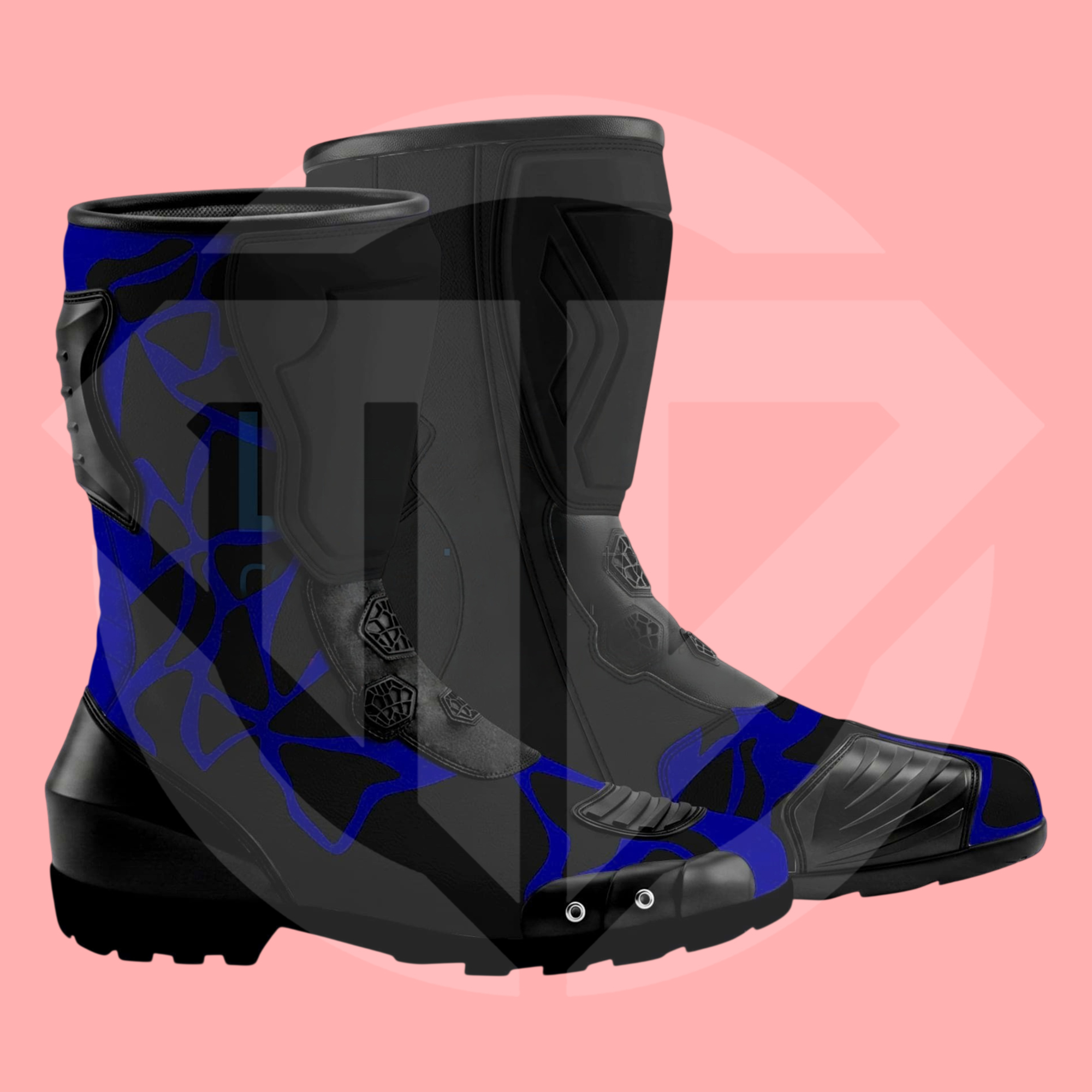 Pedro Acosta MotoGP 2026 KTM Red Bull Replica Leather Racing Boots