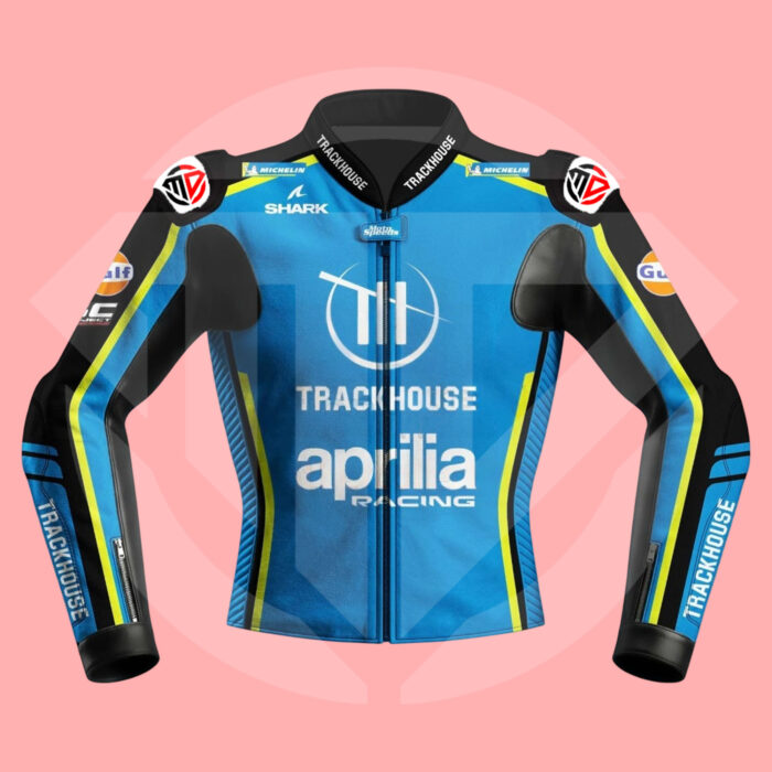 Raul Fernandez MotoGP 2026 Trackhouse Aprilia Replica Racing Jacket
