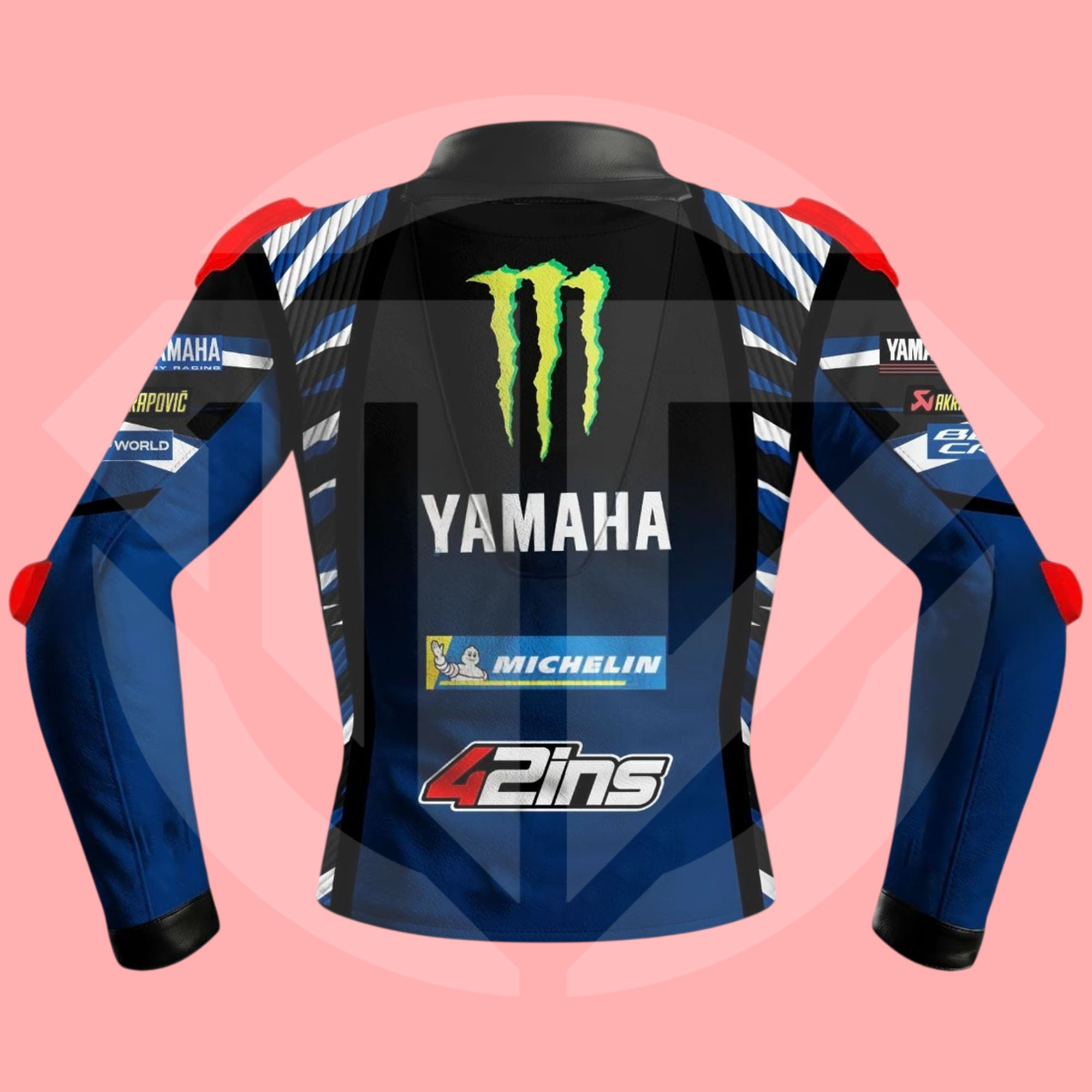 Alex Rins MotoGP 2026 Monster Energy Yamaha Replica Jacket - Image 2