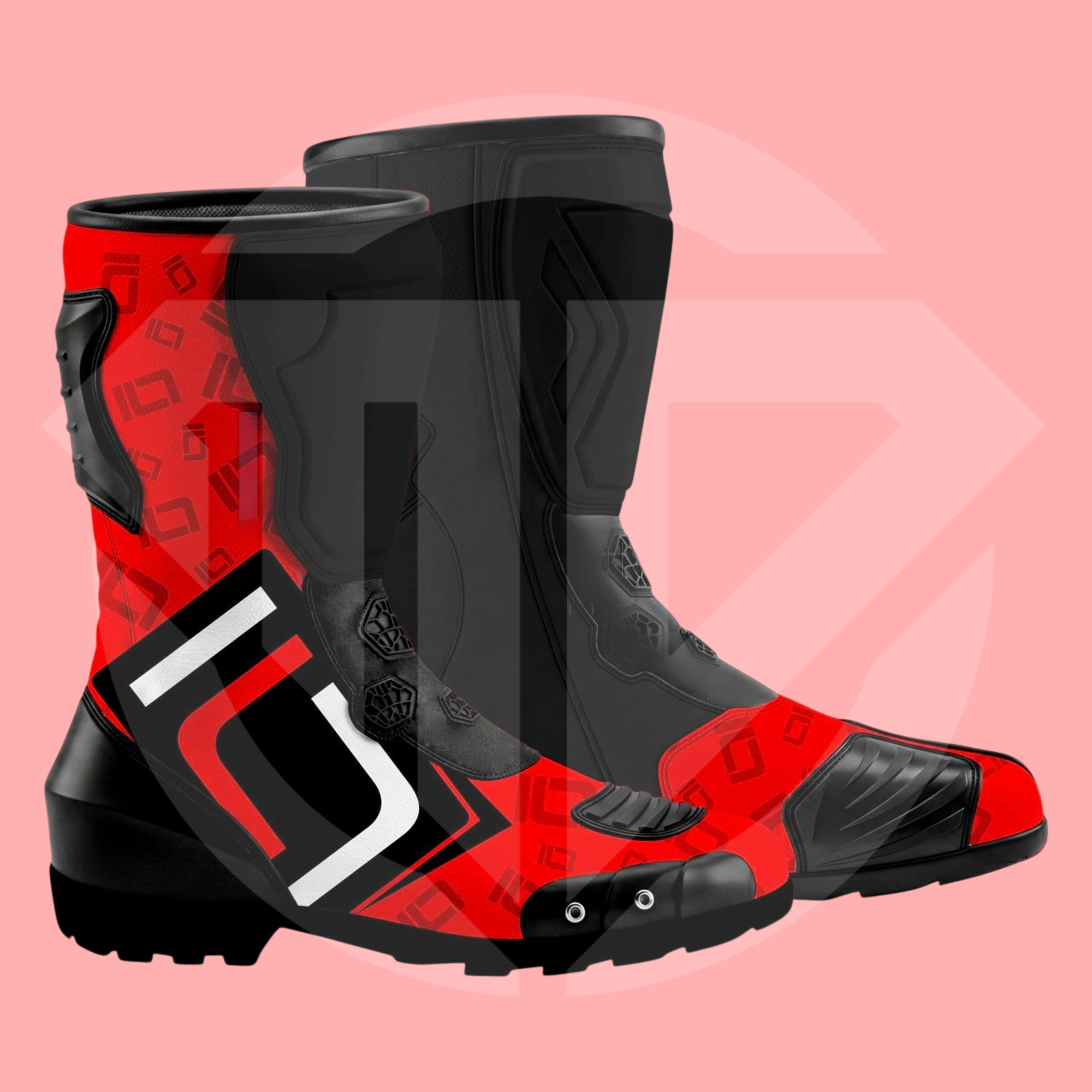 Iker Lecuona WSBK 2026 Team HRC Replica Leather Racing Boots