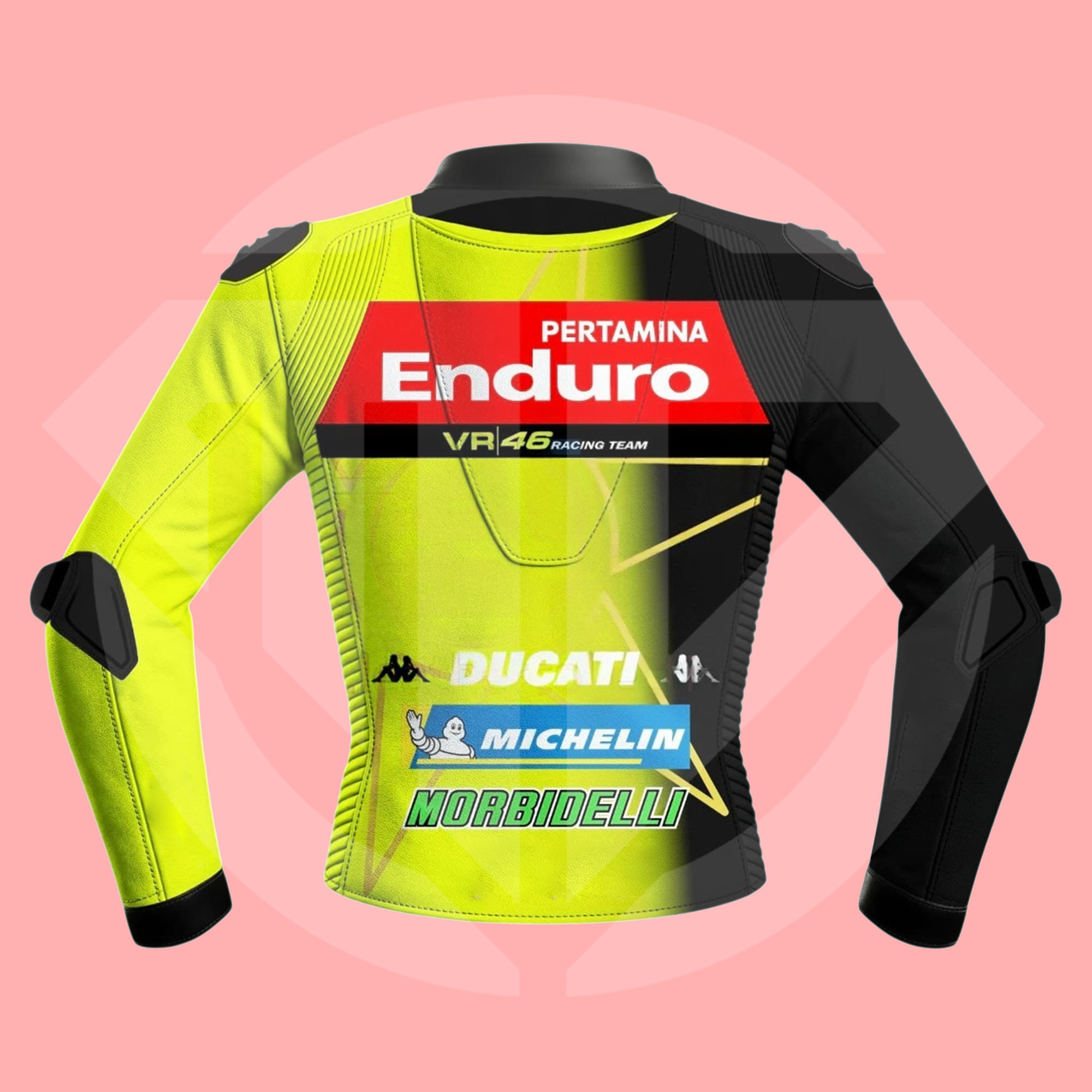 Franco Morbidelli MotoGP 2026 VR46 Ducati Replica Jacket - Image 2