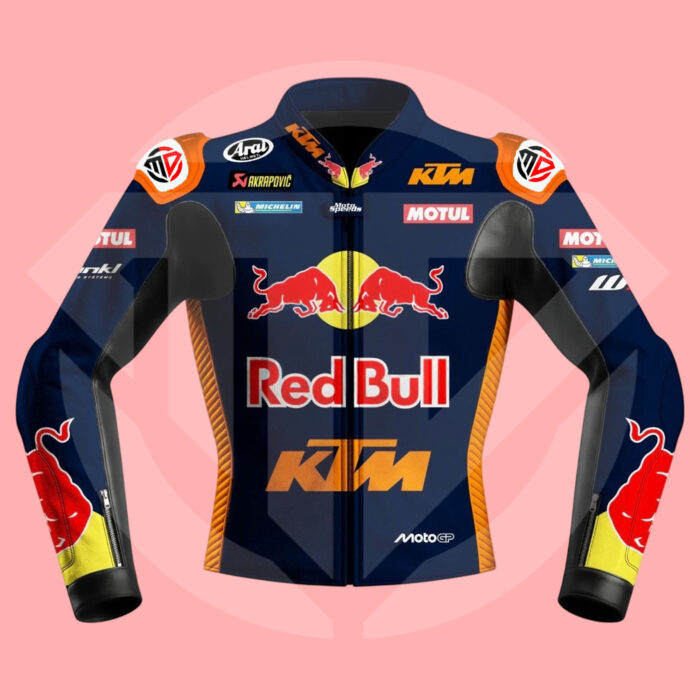 Maverick Vinales MotoGP 2026 Red Bull KTM Replica Racing Jacket