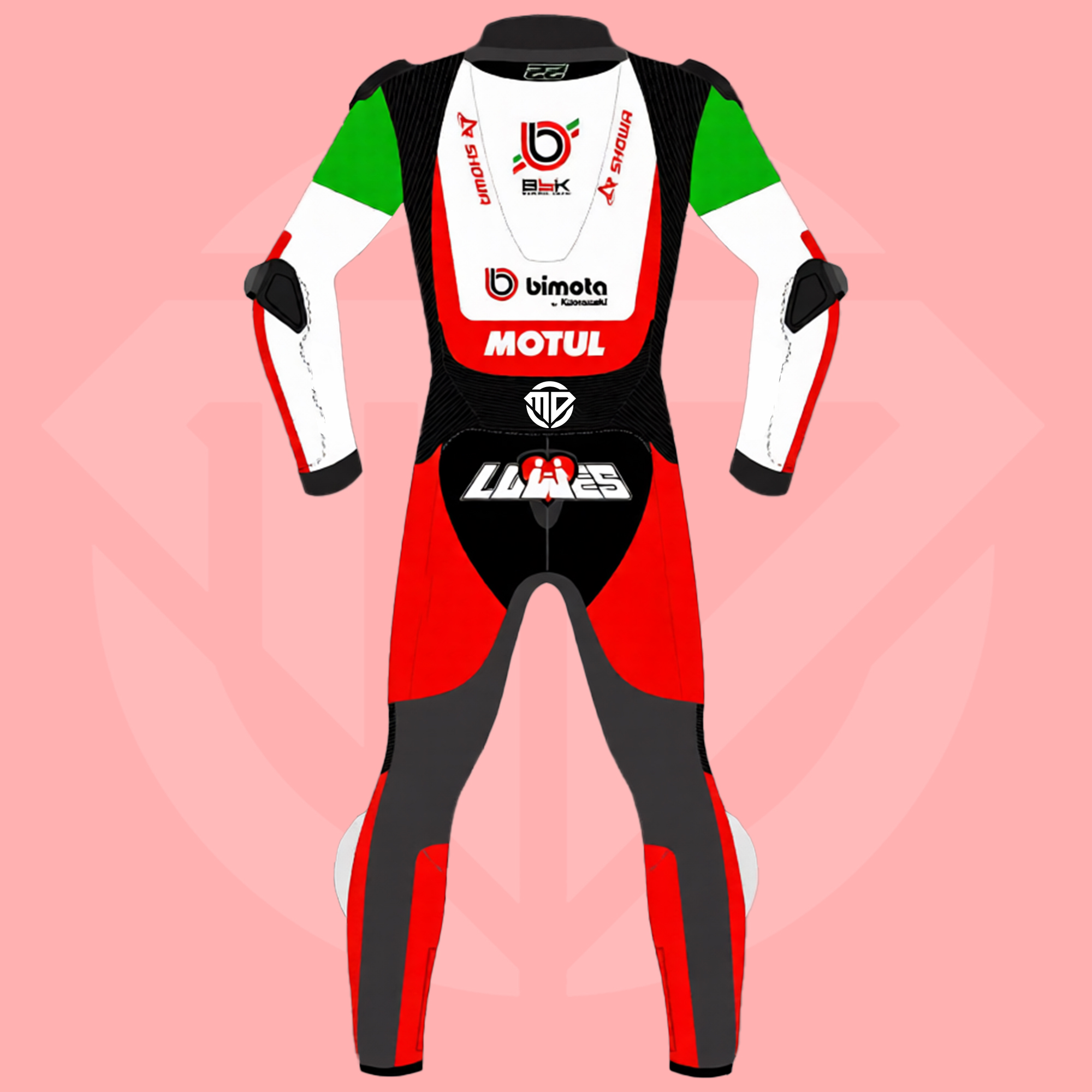 Alex Lowes WSBK Racing Suit – 2026 Team Kawasaki Replica - Image 2