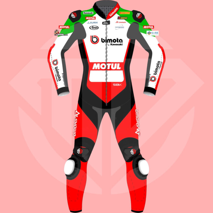 Axel Bassani WSBK 2026 Kawasaki Replica Racing Suit
