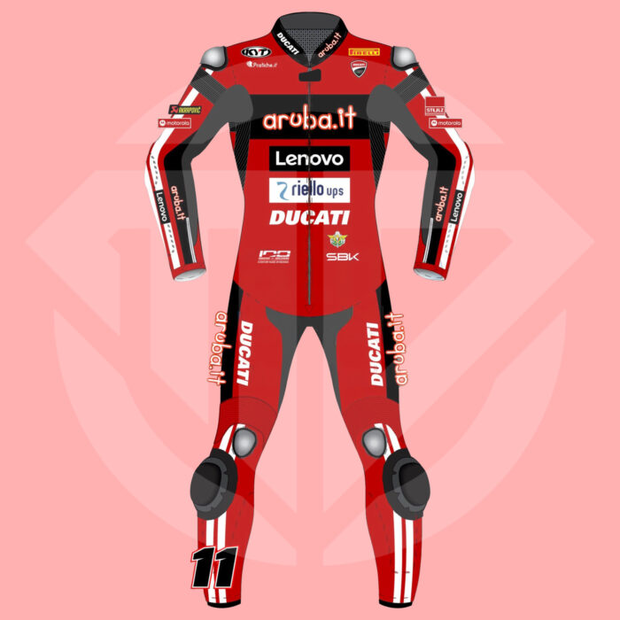 Nicolo Bulega WSBK Racing Suit – 2026 Team Ducati Replica
