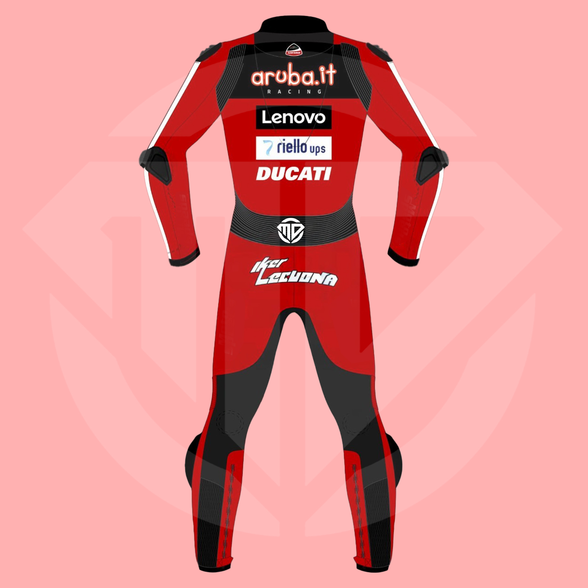Iker Lecuona WSBK Racing Suit – 2026 Team Ducati Replica - Image 2