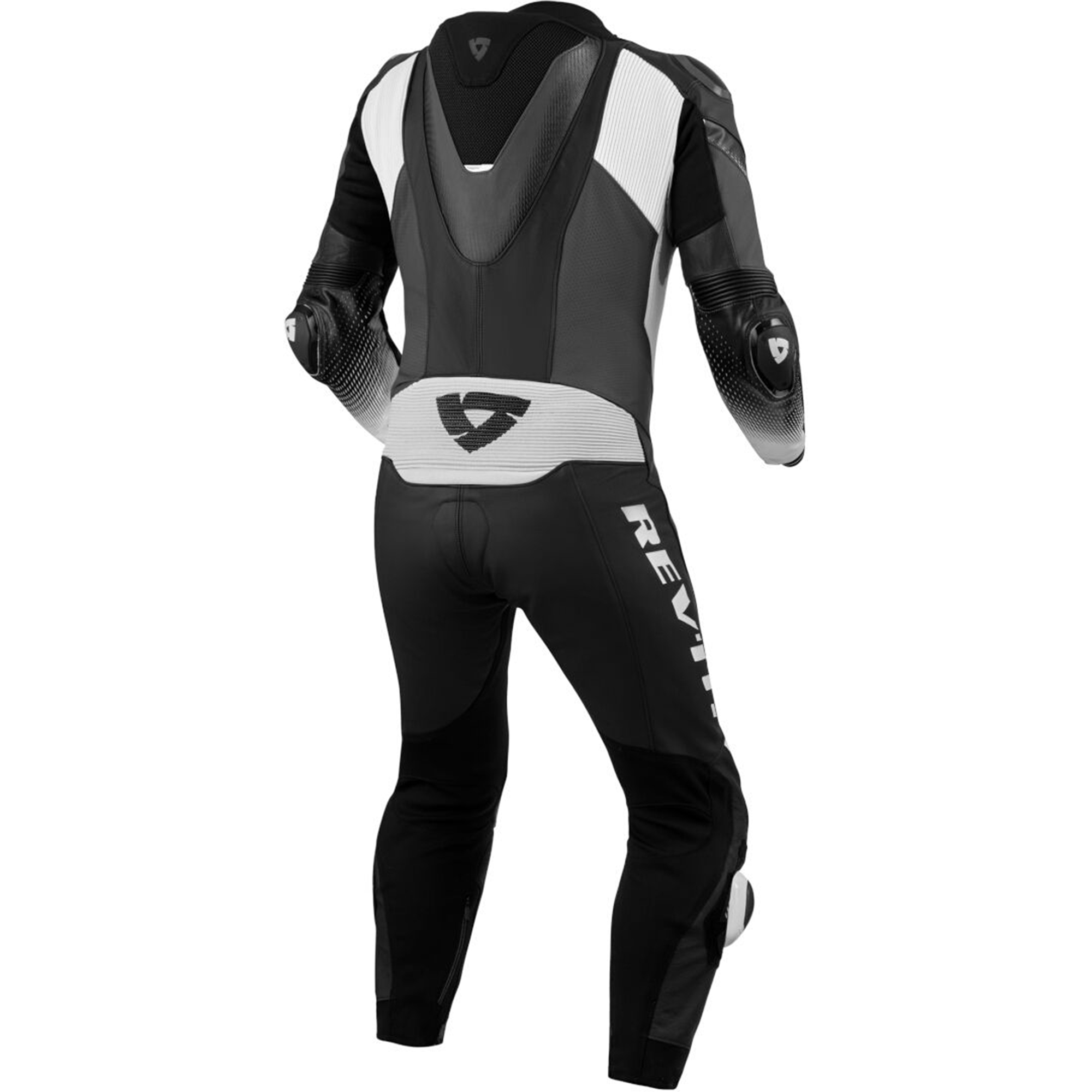 REV'IT! Control One-Piece Perforated Motorcycle Leather Suit - Monochromatic Track Edition - Image 2