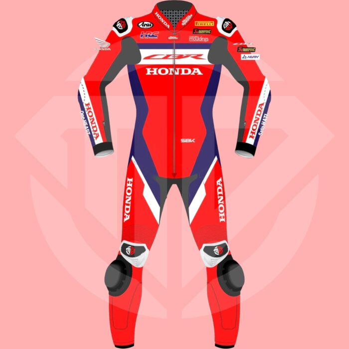 Jonathan Rea WSBK 2026 Honda Replica Racing Suit