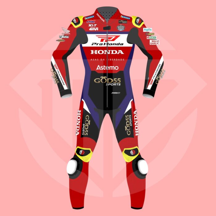 Diogo Moreira MotoGP 2026 Honda LCR Replica Racing Suit