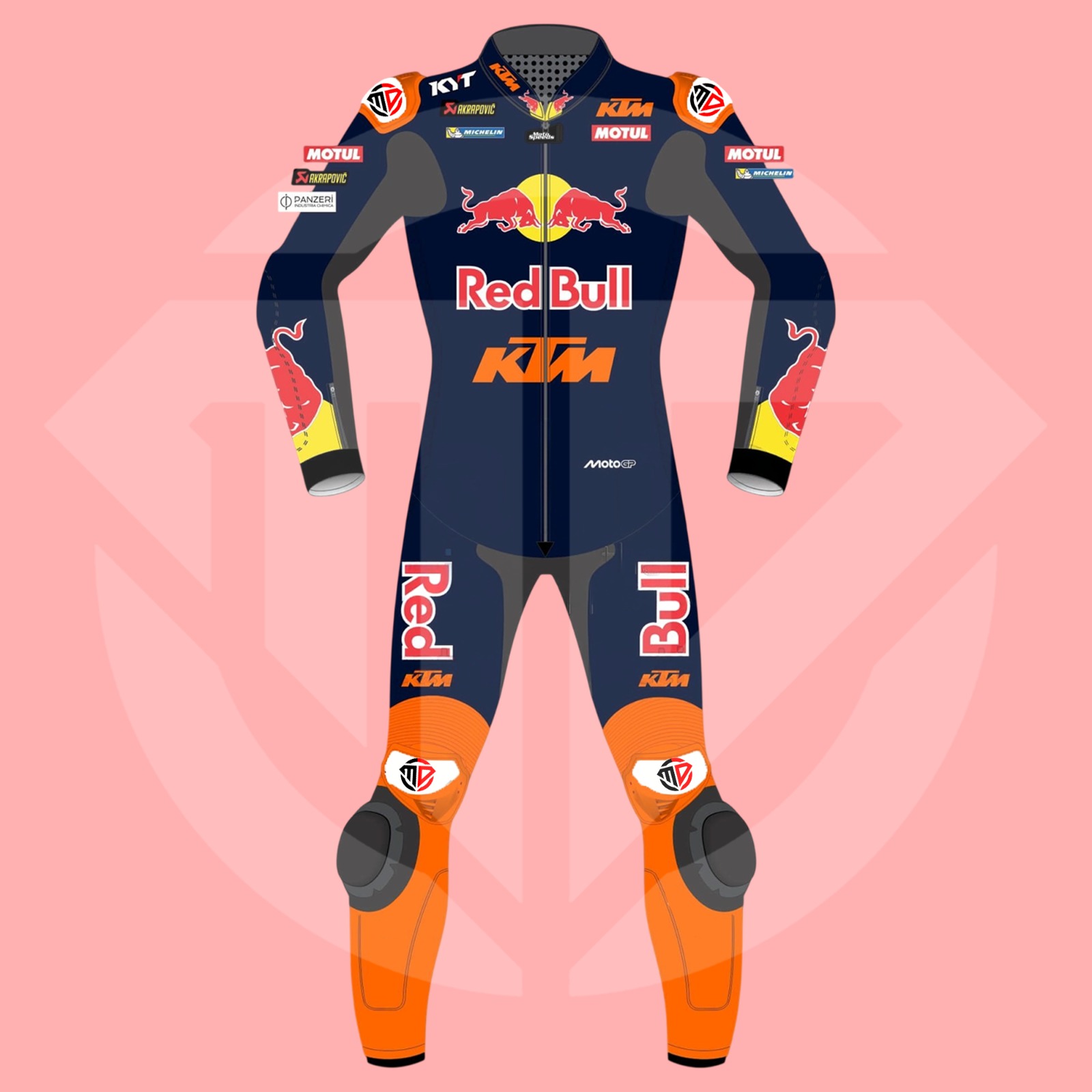 Enea Bastianini MotoGP 2026 Red Bull KTM Tech 3 Replica Racing Suit