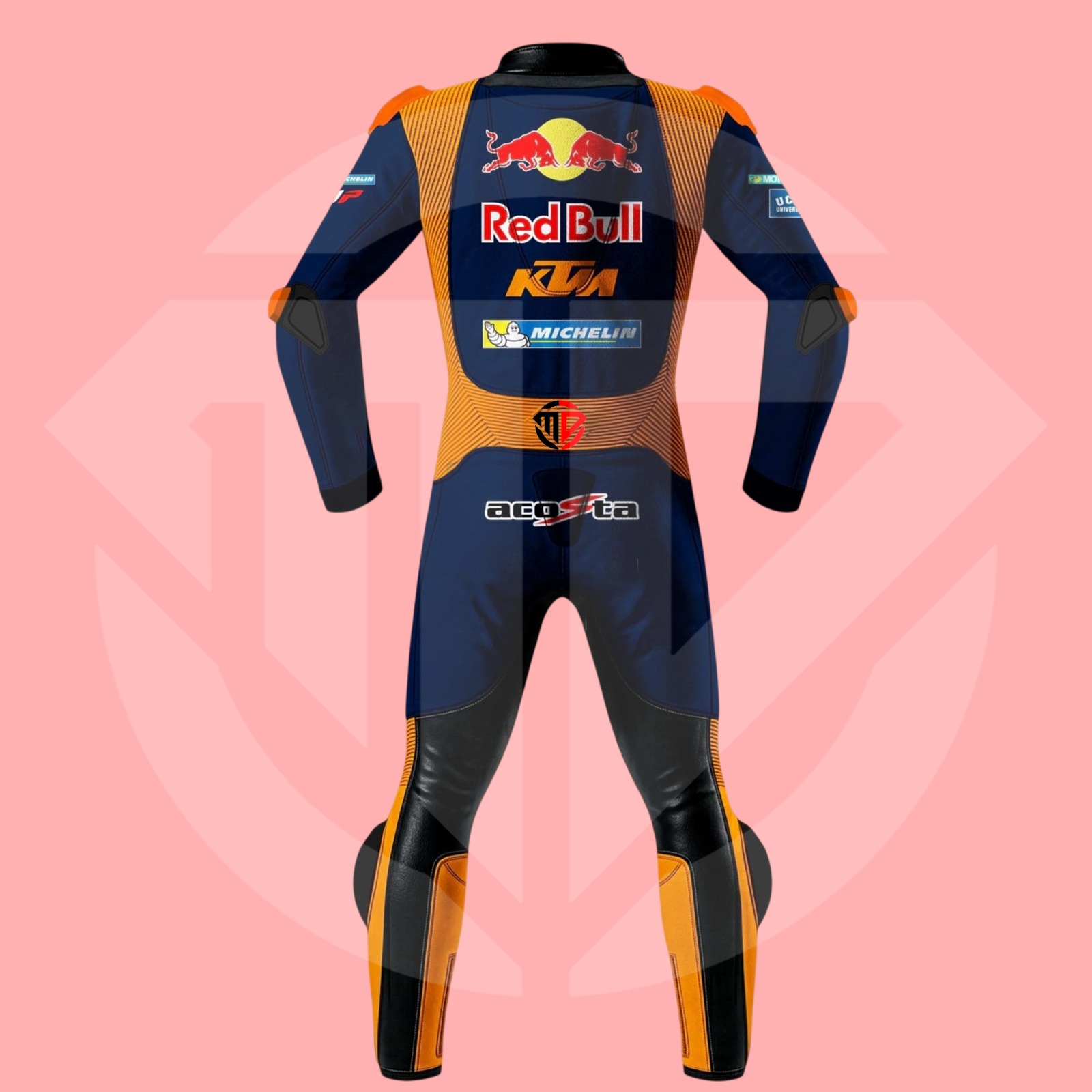 Pedro Acosta MotoGP 2026 Red Bull KTM Replica Racing Suit - Image 2