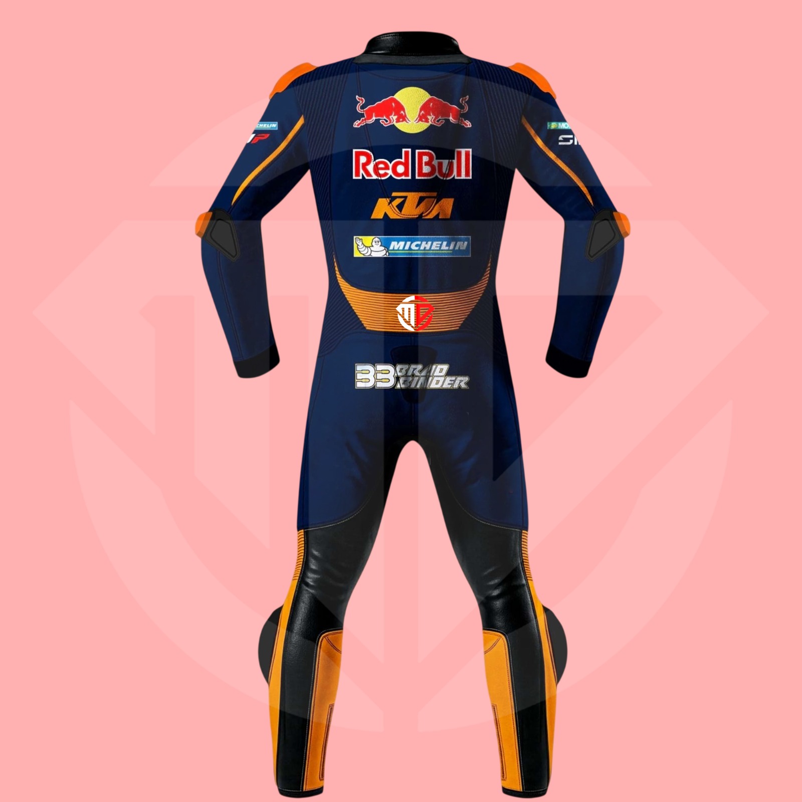 Brad Binder MotoGP 2026 Red Bull KTM Replica Racing Suit - Image 2
