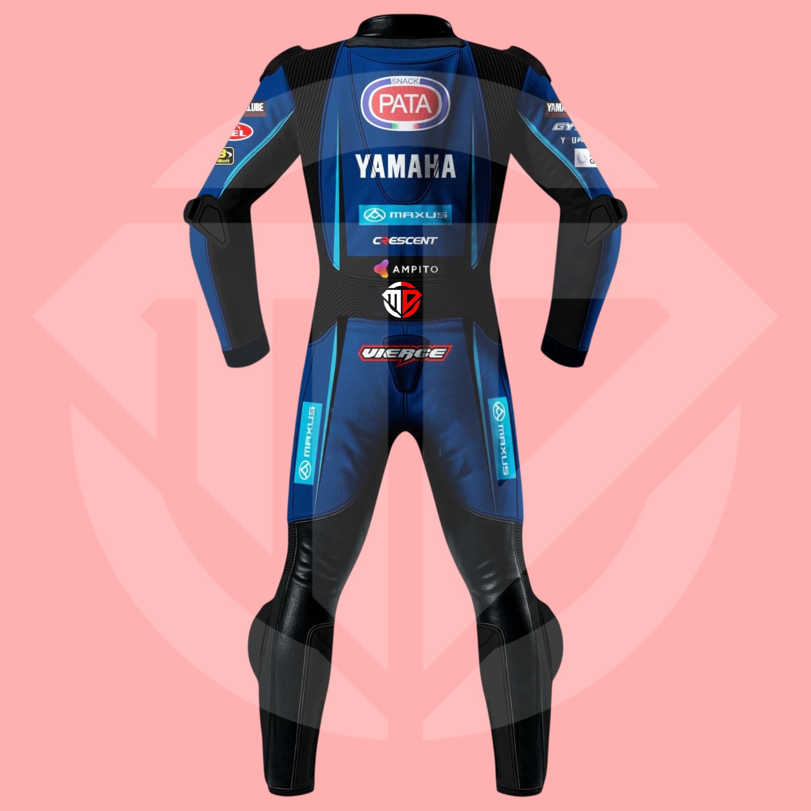 Xavi Vierge WSBK 2026 Pata Yamaha Replica Racing Suit - Image 2