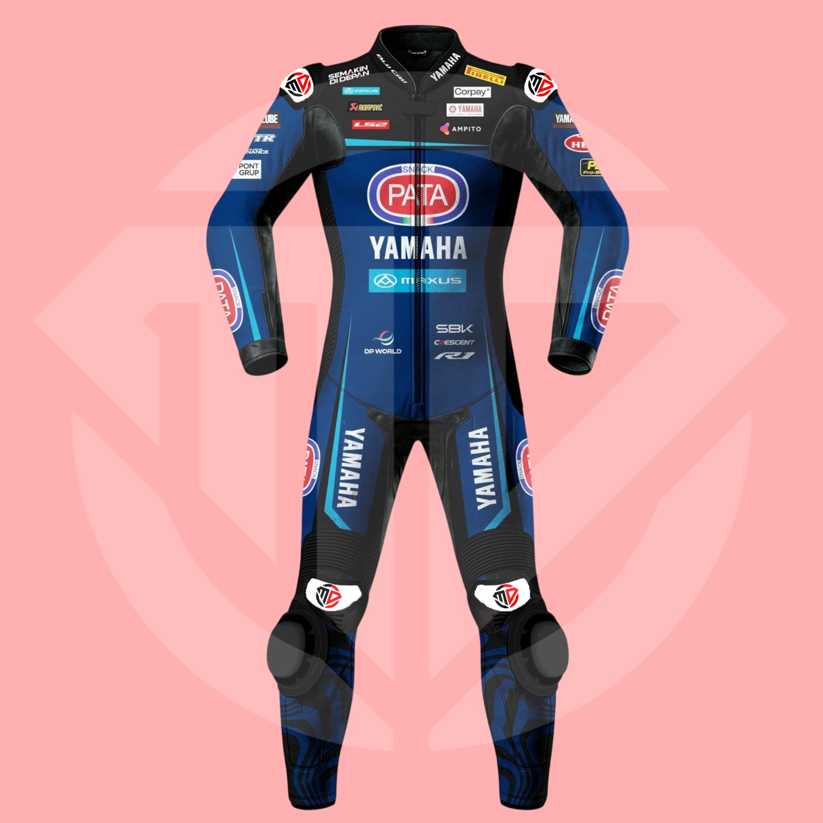 Xavi Vierge WSBK 2026 Pata Yamaha Replica Racing Suit