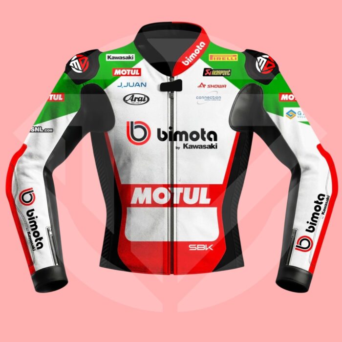 Axel Bassani WSBK 2026 Kawasaki Replica Racing Jacket