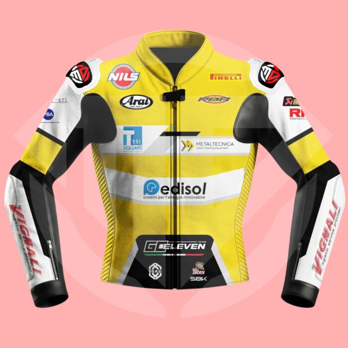 Lorenzo Baldassarri WSBK 2026 Ducati Replica Racing Jacket