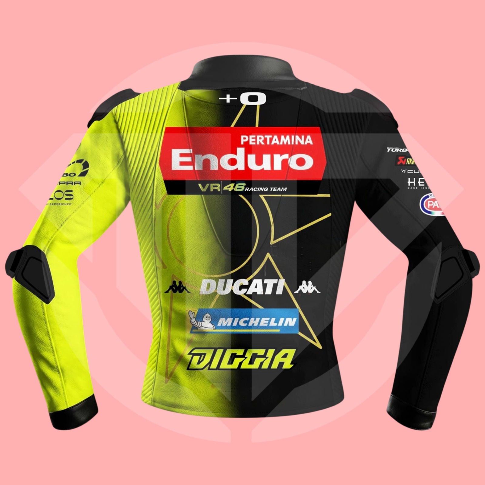 Fabio Di Giannantonio MotoGP 2026 VR46 Ducati Replica Jacket - Image 2
