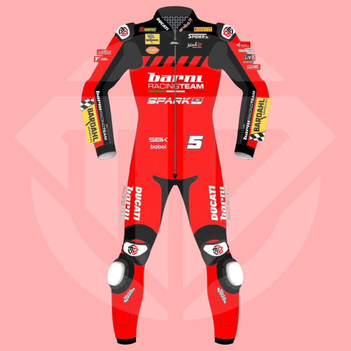 Yari Montella WSBK 2026 Ducati Barni Spark Replica Racing Suit