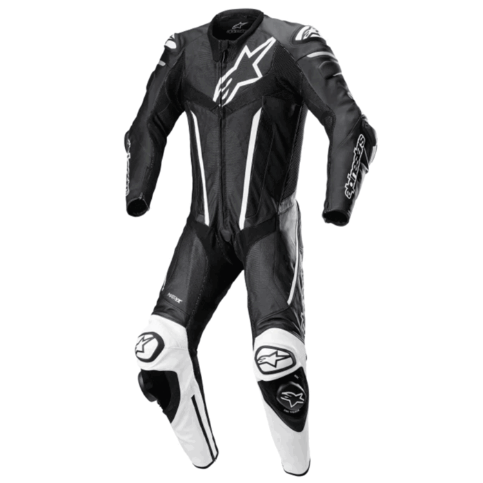 Alpinestars Fusion Professional Leather Motorcycle Suit - Black & White