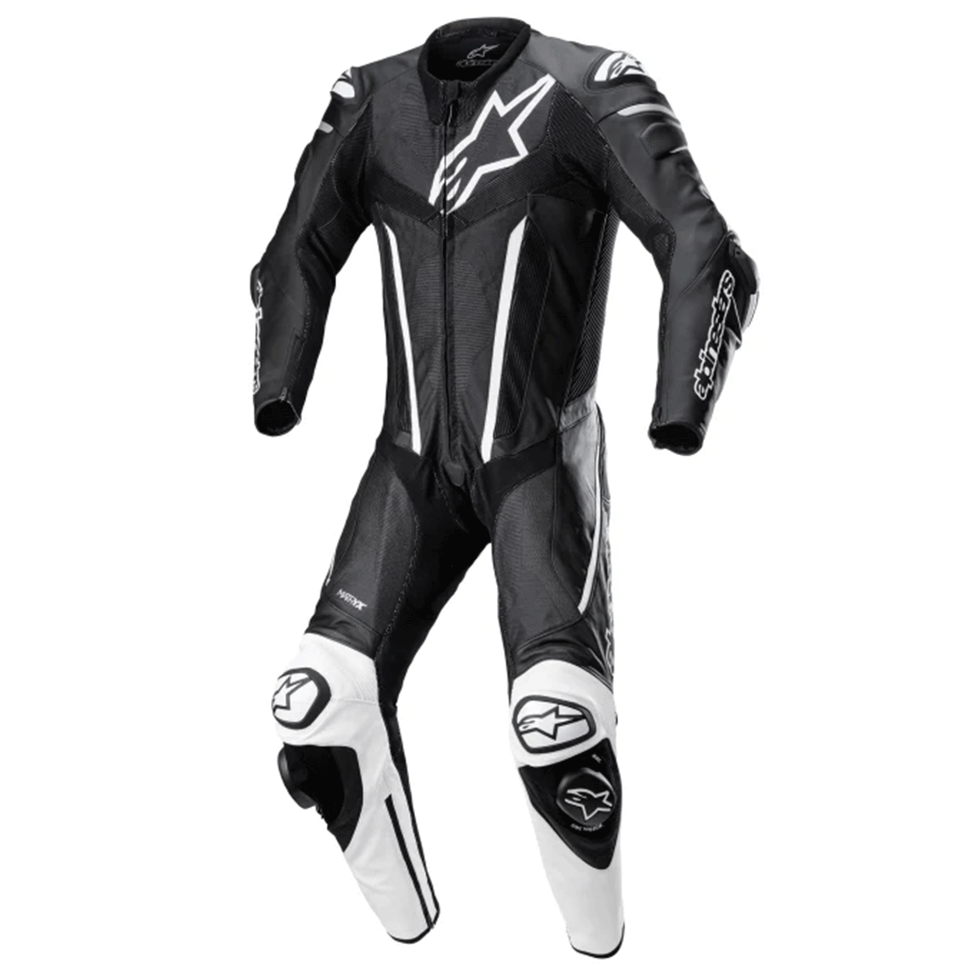 Alpinestars Fusion Professional Leather Motorcycle Suit - Black & White