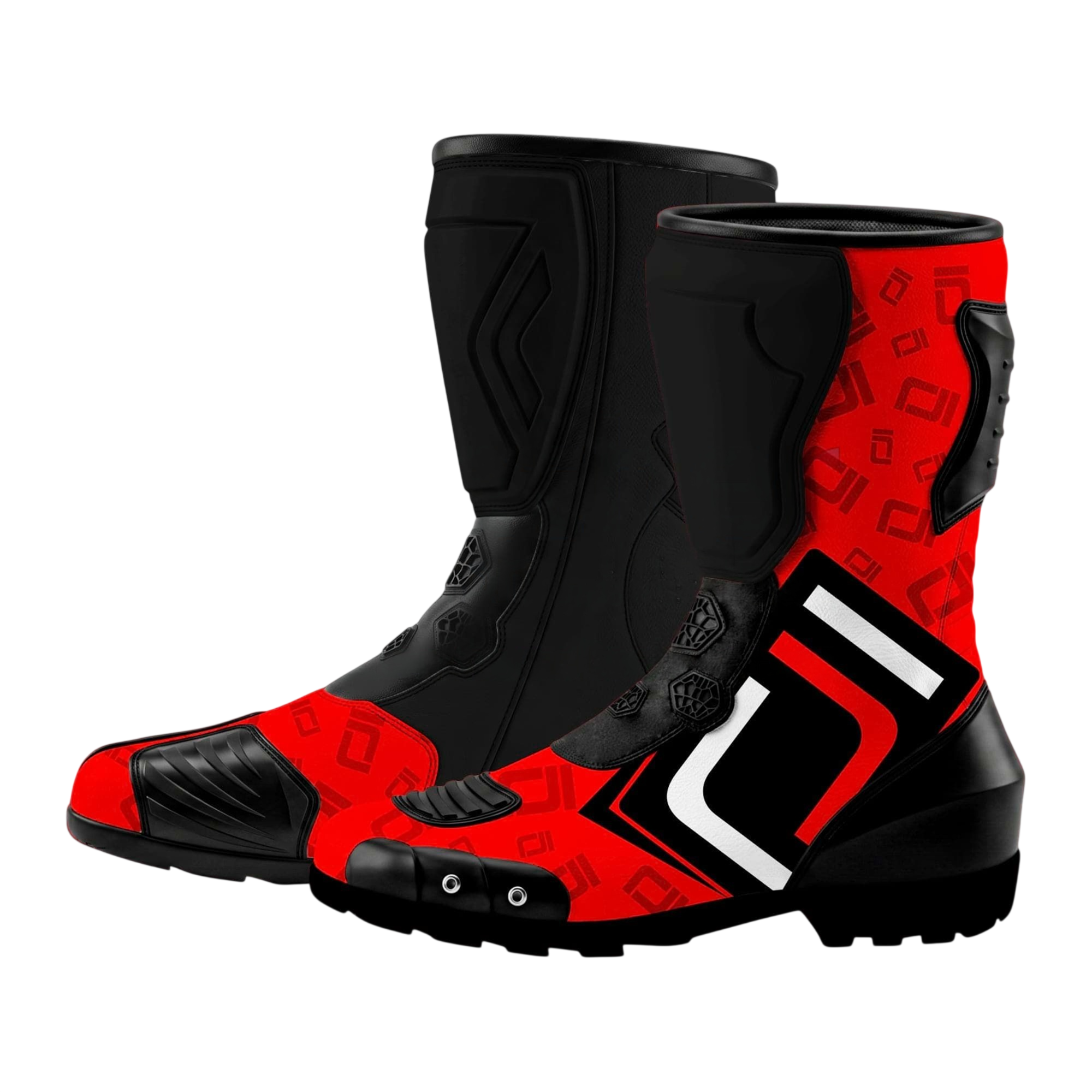 Iker Lecuona WSBK 2026 Team HRC Replica Leather Racing Boots - Image 2