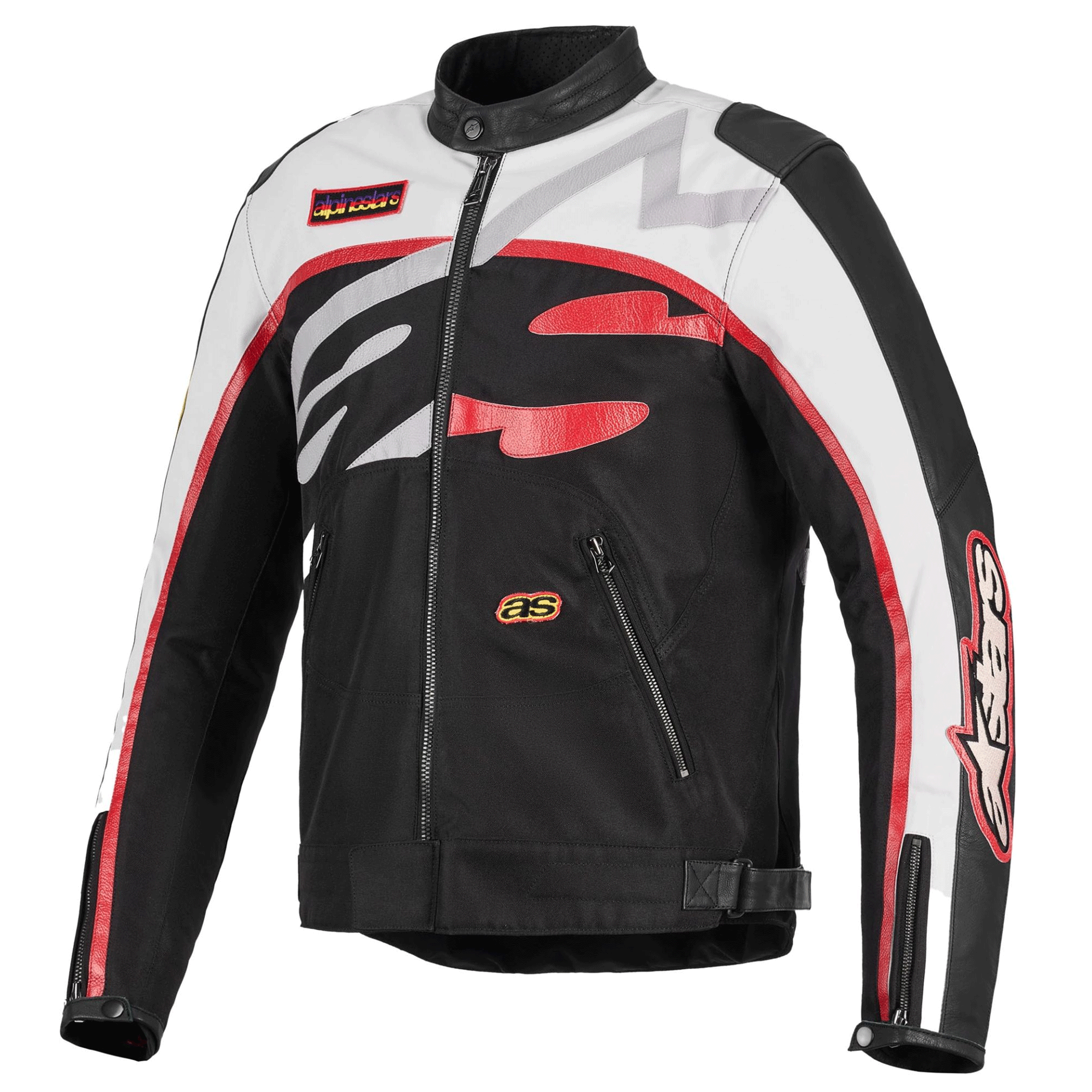 Alpinestars Heritage OG Sport Riding Jacket Black, White & Red Edition