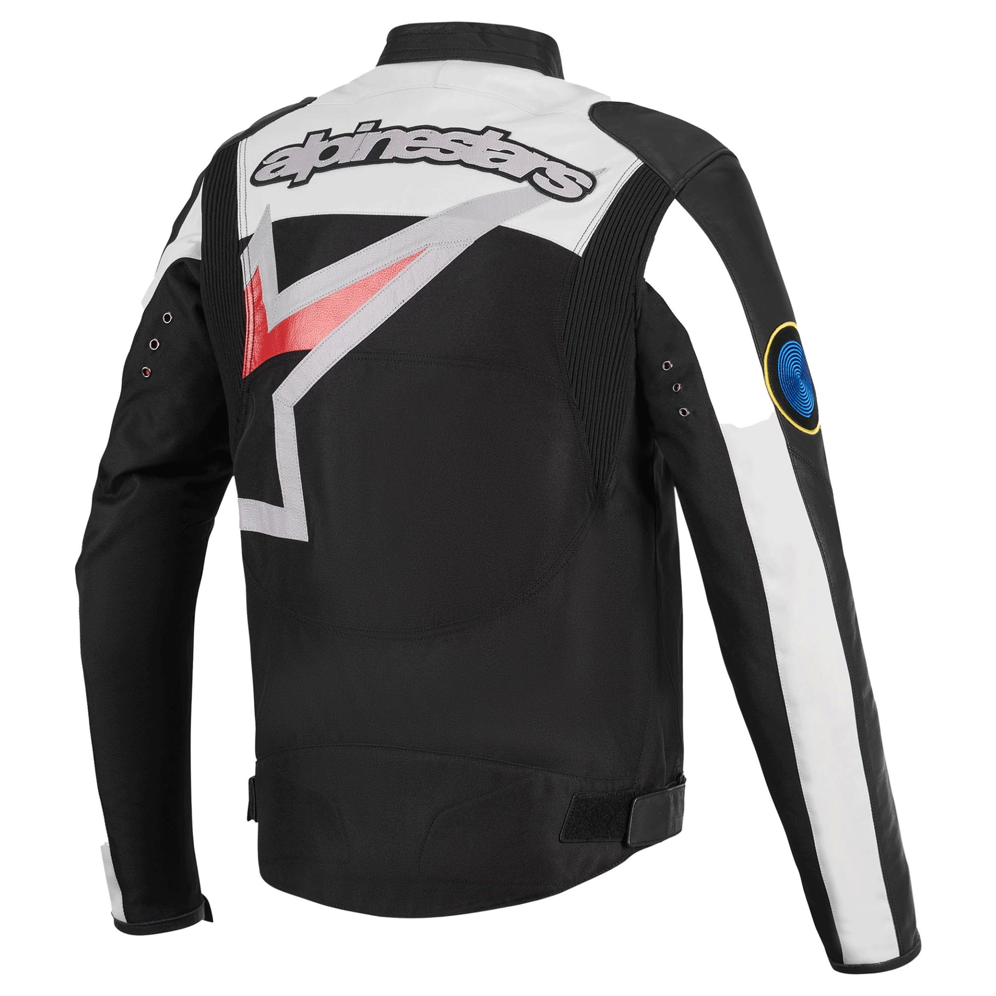 Alpinestars Heritage OG Sport Riding Jacket Black, White & Red Edition - Image 2