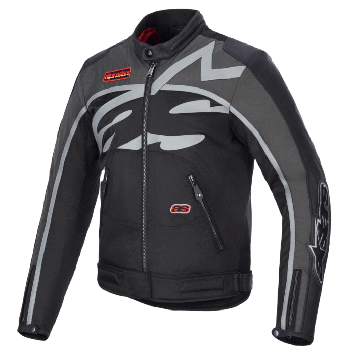 Alpinestars Heritage OG Sport Riding Jacket Charcoal Gray & Black Edition