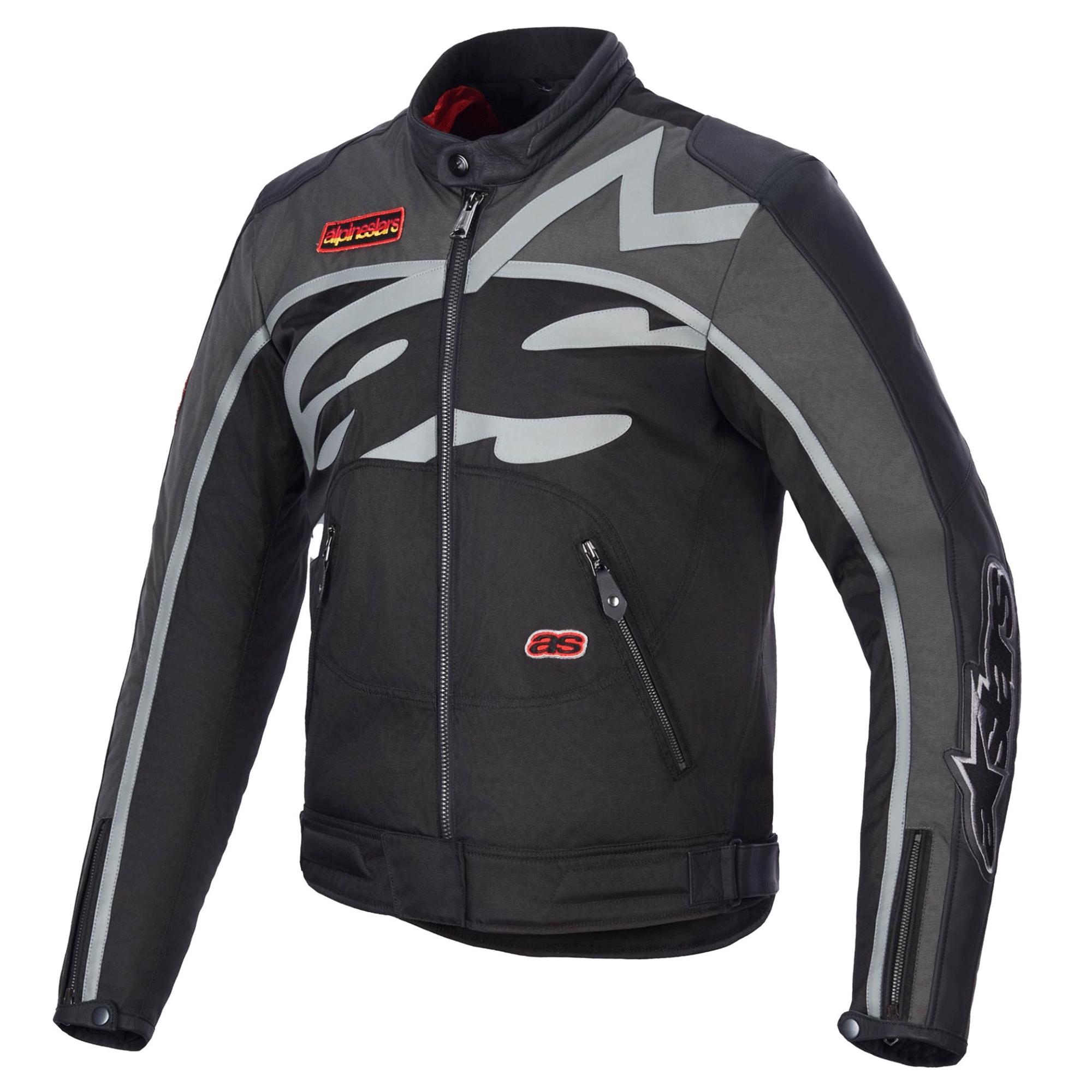 Alpinestars Heritage OG Sport Riding Jacket Charcoal Gray & Black Edition
