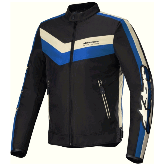 Alpinestars Sector Mesh V2 Motorcycle Jacket Black, Blue & Off-White Edition