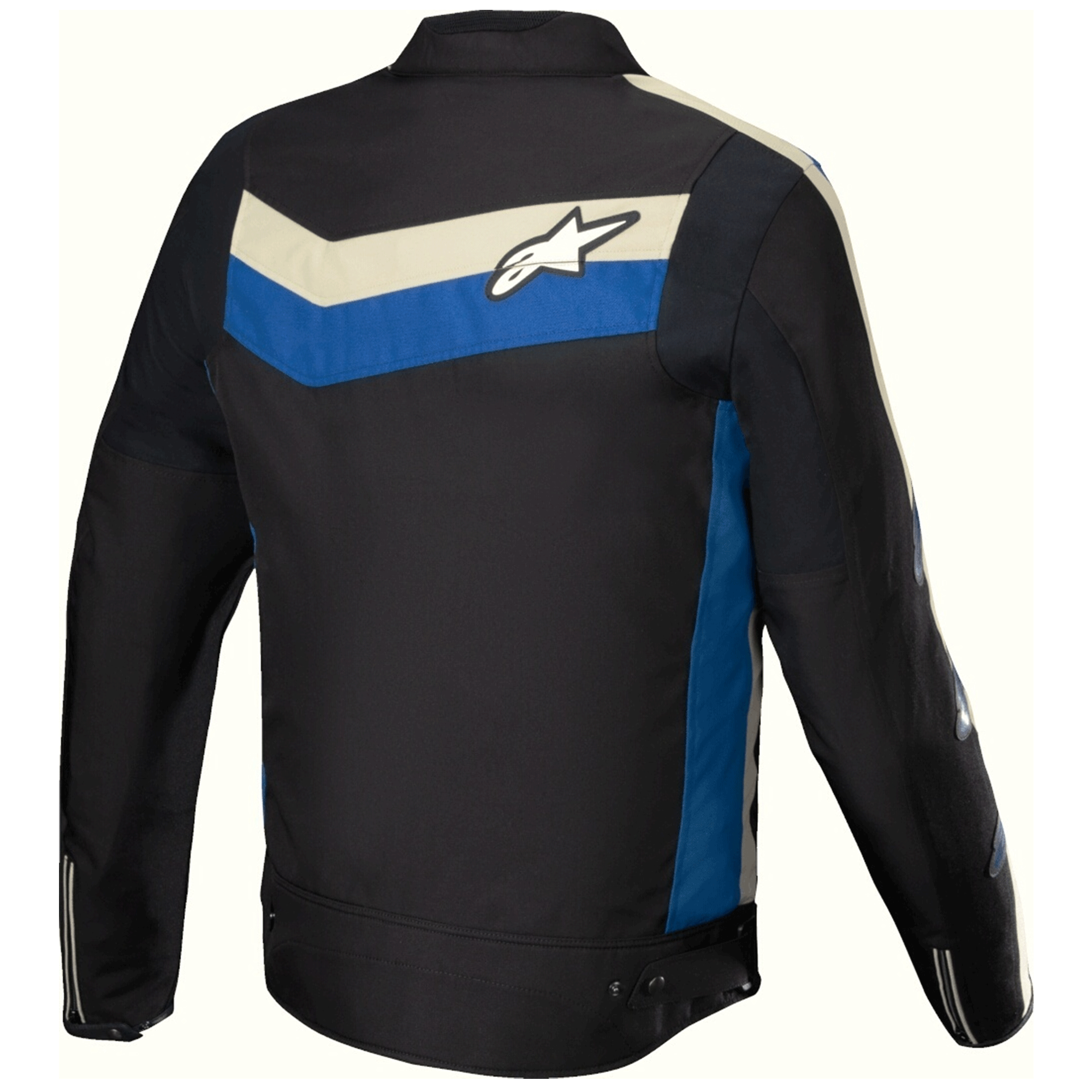 Alpinestars Sector Mesh V2 Motorcycle Jacket Black, Blue & Off-White Edition - Image 2