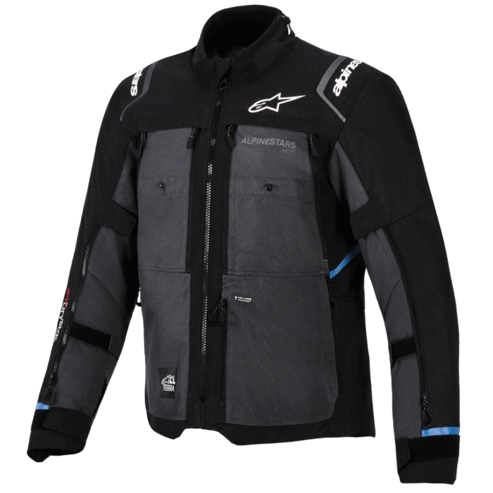 Alpinestars AMT-10R DrystarXF Adventure Motorcycle Jacket Black & Dark Gray