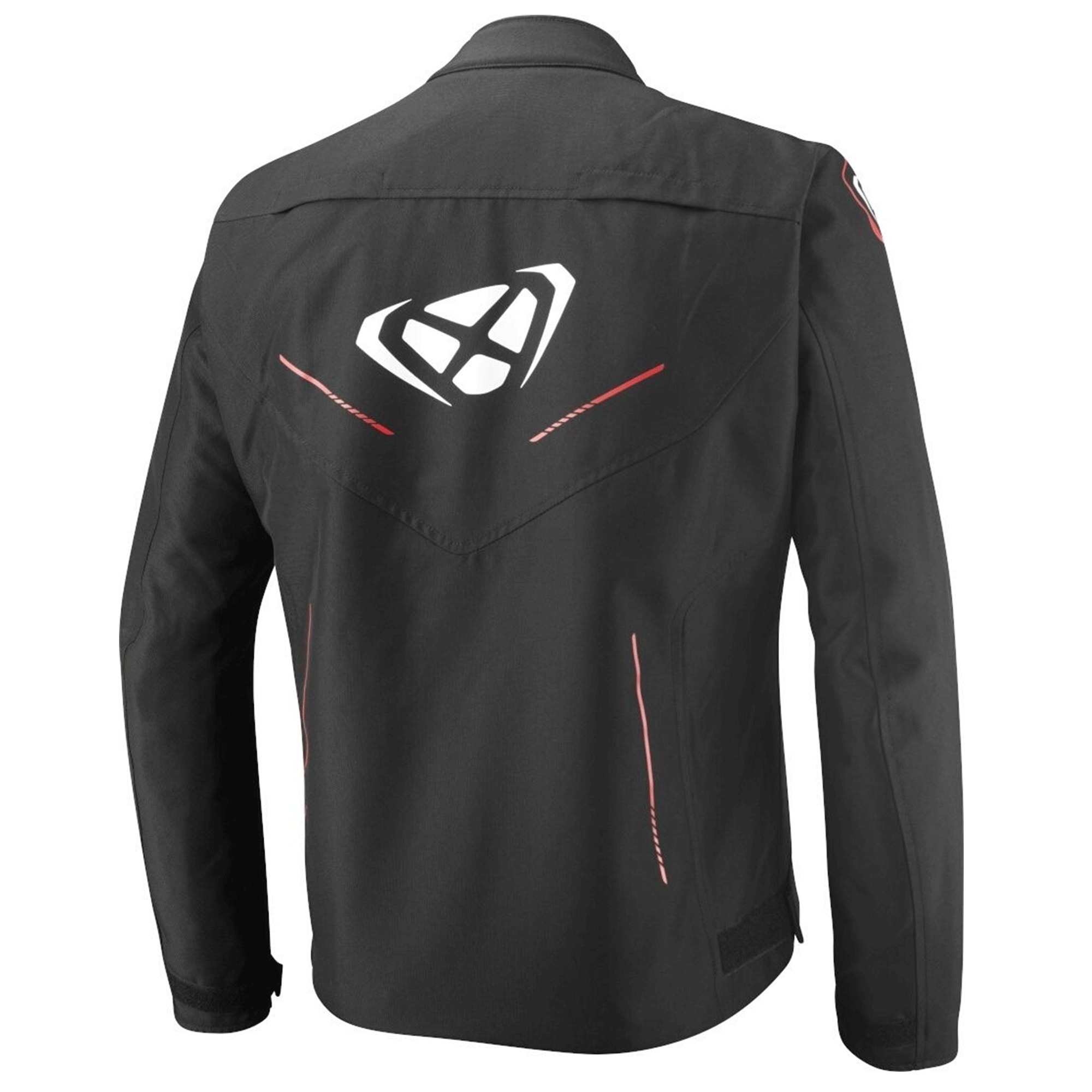Ixon Fresh Fabric Motorcycle Mesh Jacket Black, Red & White Edition - Image 2
