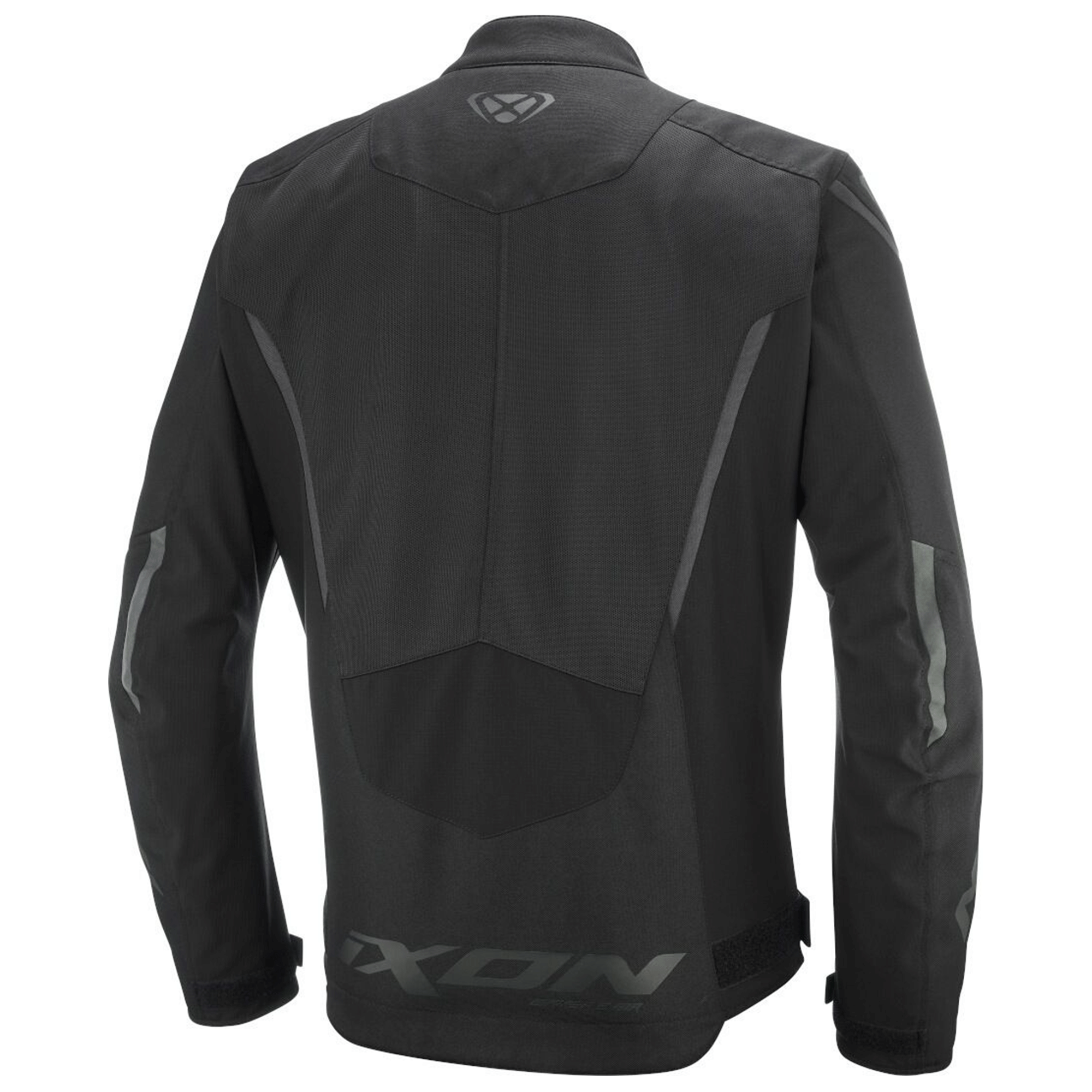 Ixon Striker Air Fabric Motorcycle Jacket All-Black Stealth Edition - Image 2