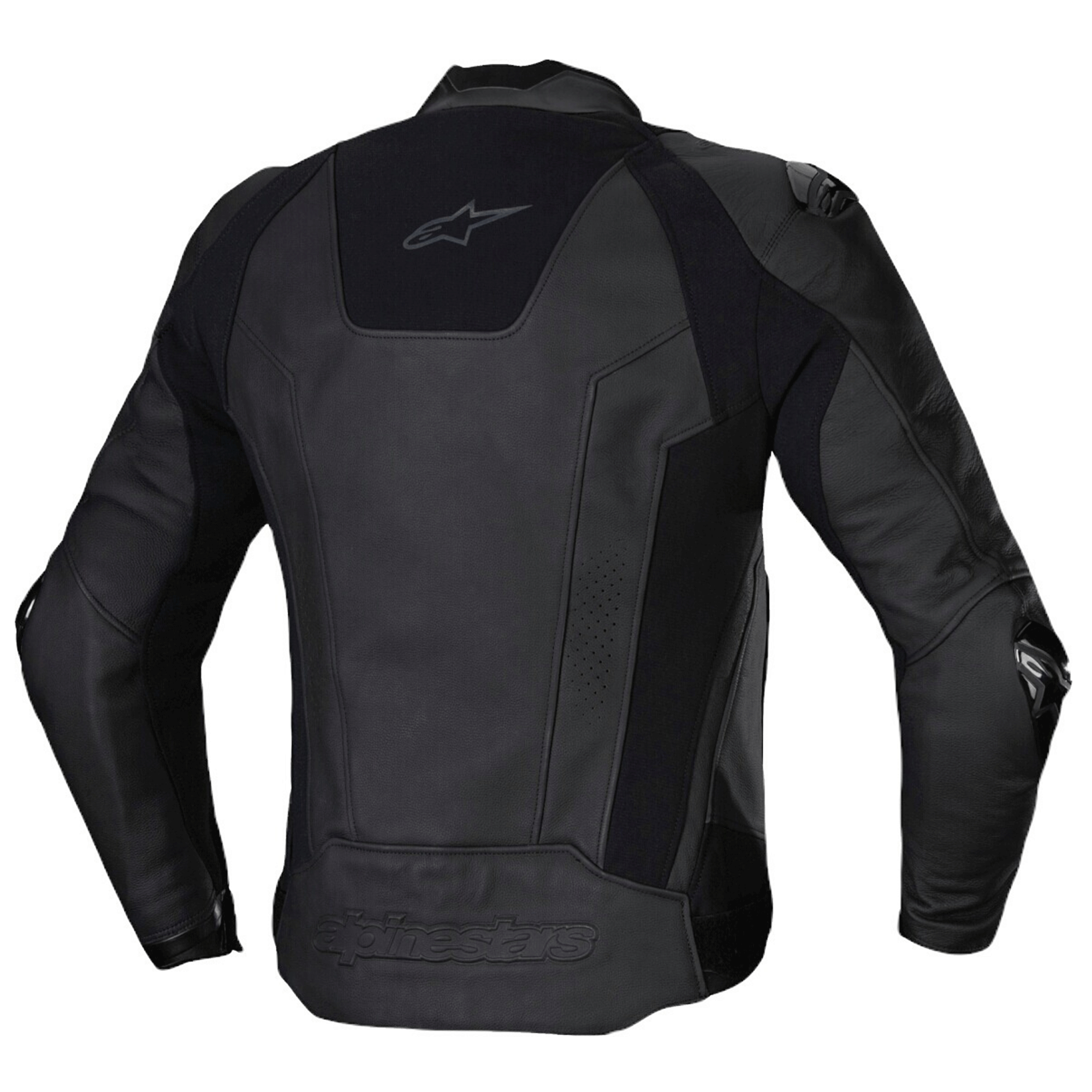Alpinestars GP Plus R V3 Rideknit Blackout Leather Motorcycle Jacket - Image 2