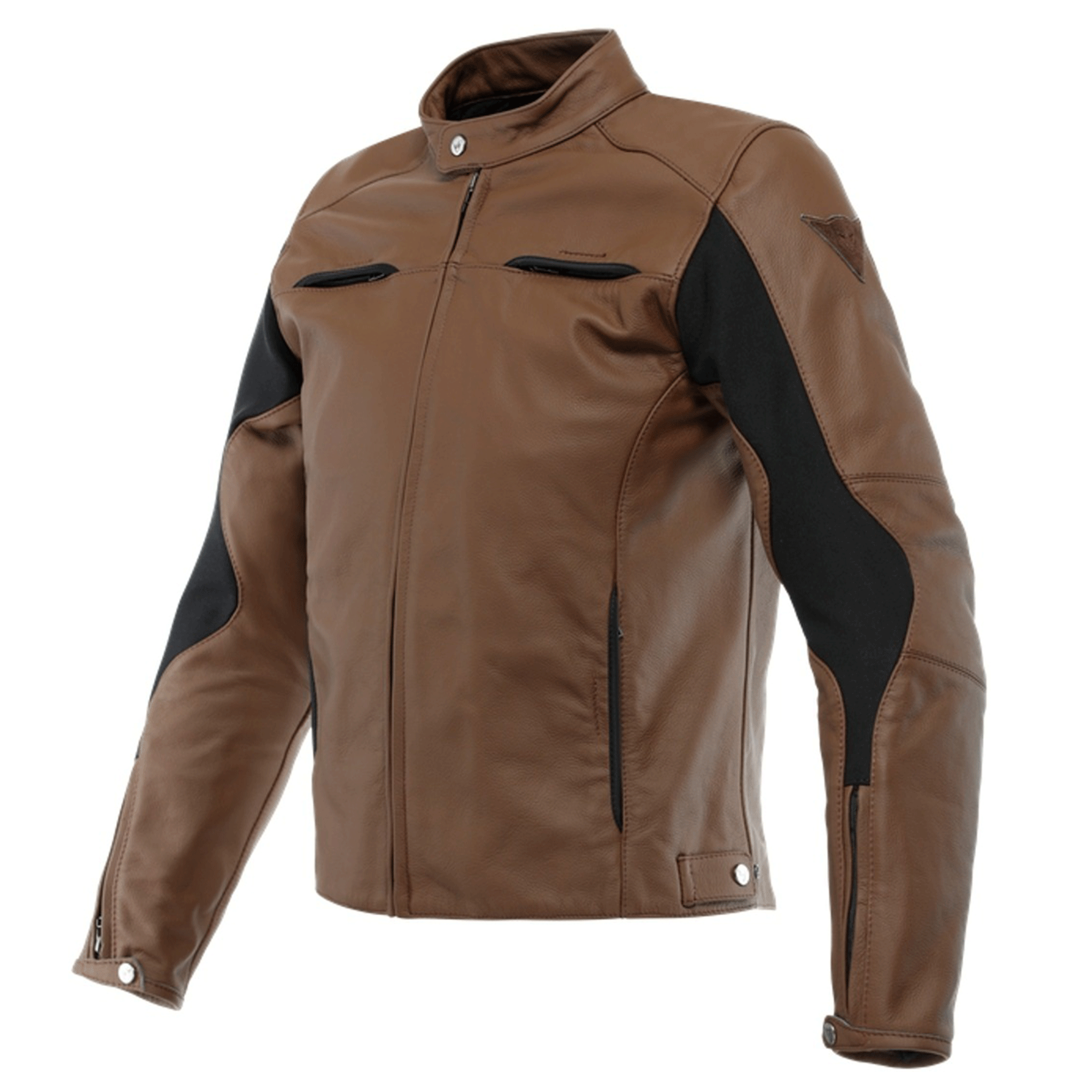 Dainese Avro 4 Leather Motorcycle Jacket Tobacco Brown & Black Edition