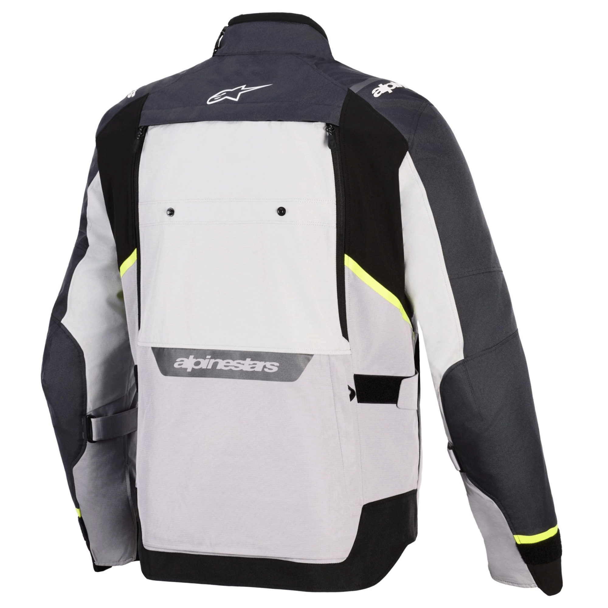 Alpinestars AMT-10R DrystarXF Adventure Motorcycle Jacket Ice Gray & Dark Charcoal - Image 2