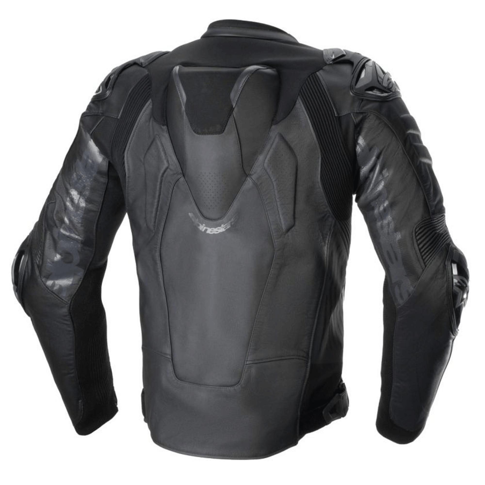 Alpinestars Atem V4 Leather Motorcycle Jacket Black Phantom Stealth Edition - Image 2