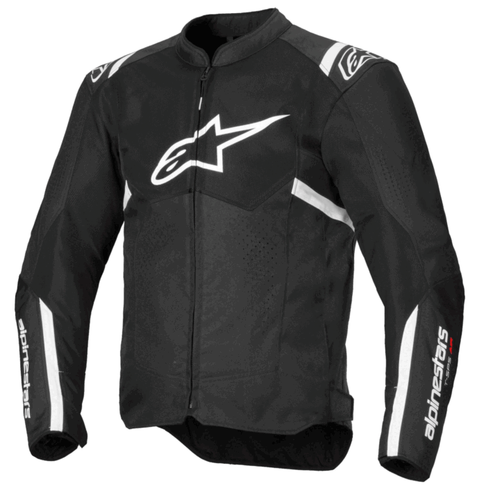 Alpinestars T-SPS Air Fabric Motorcycle Jacket Black & White Edition