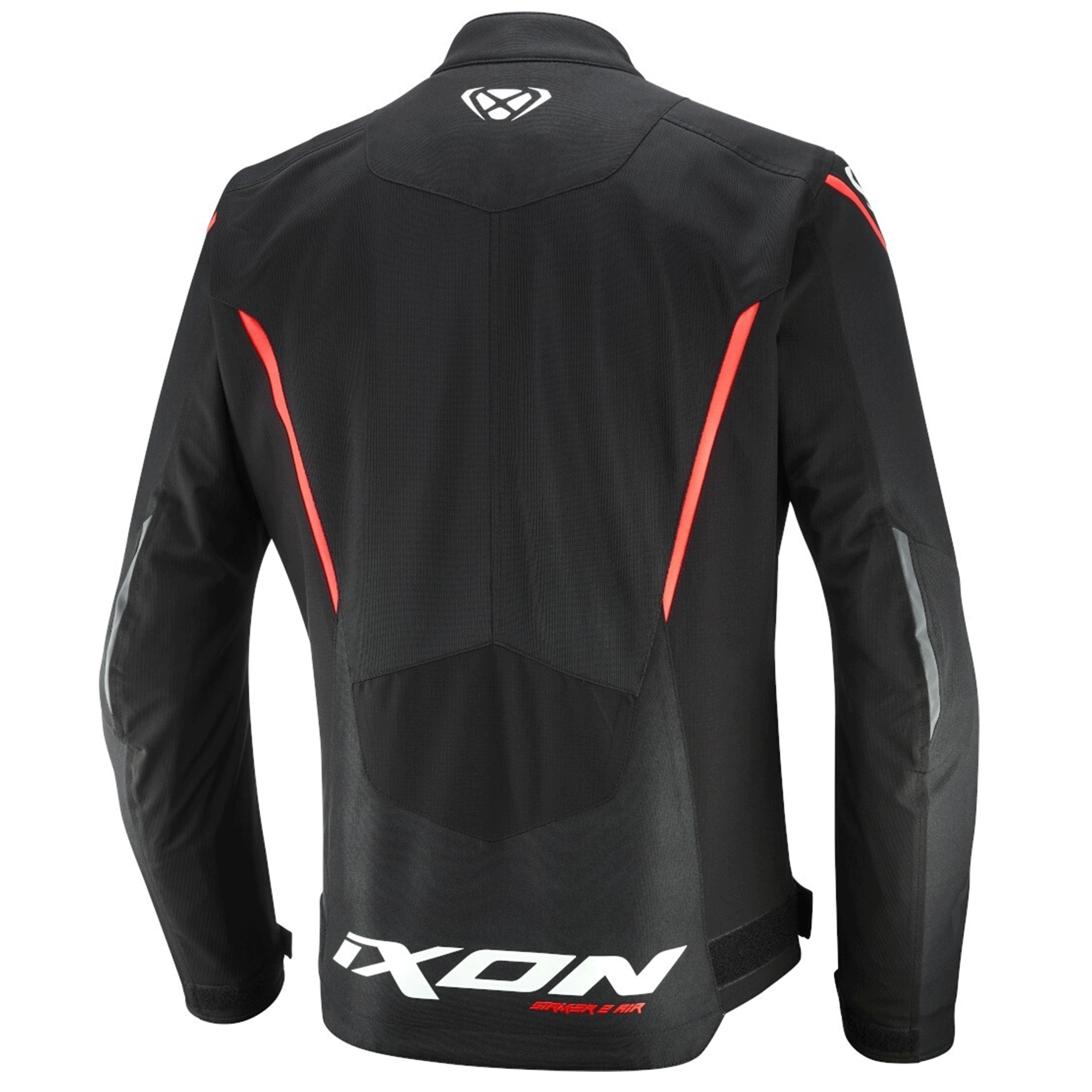 Ixon Striker Air Fabric Motorcycle Jacket Black & Bright Red Edition - Image 2