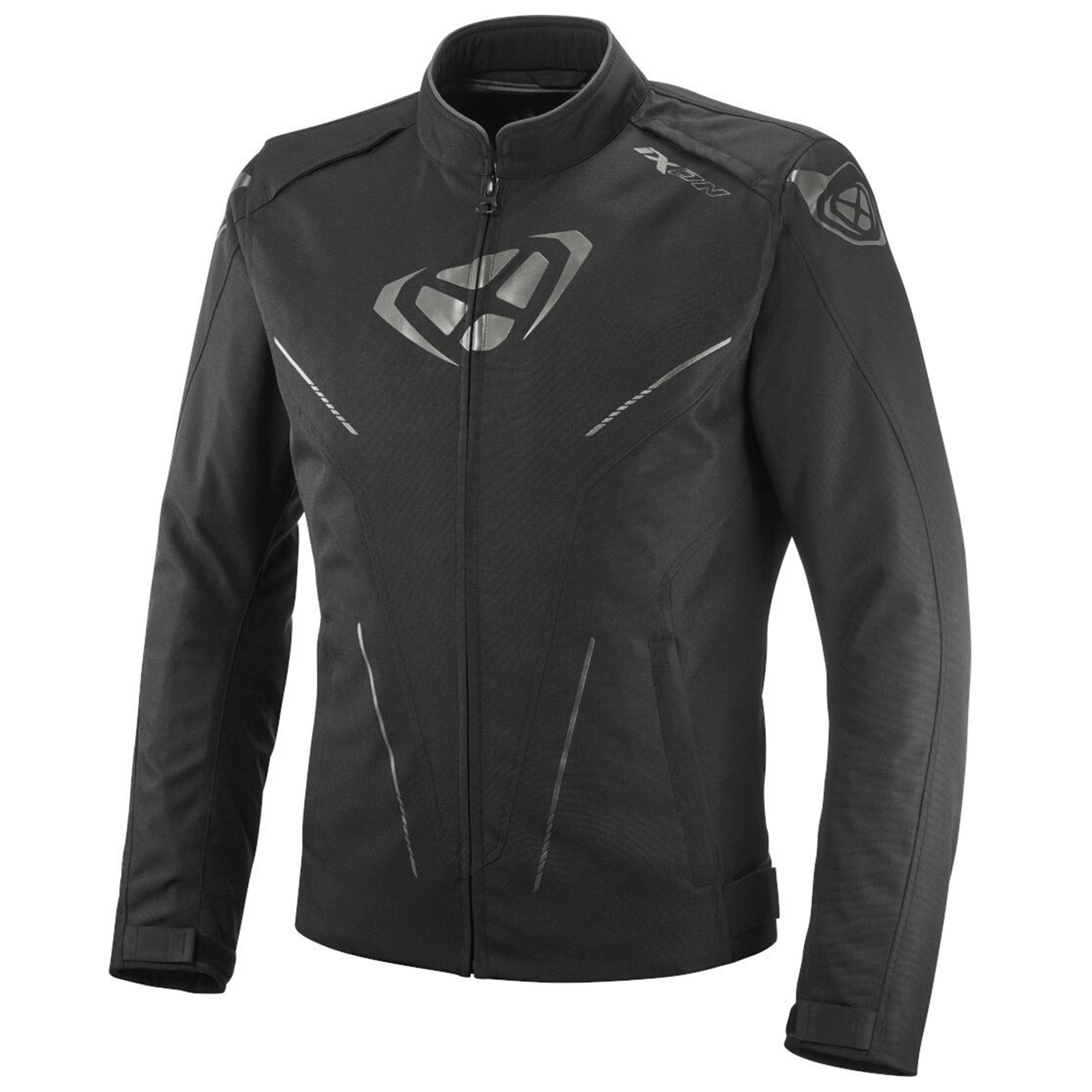 Ixon Fresh Fabric Motorcycle Mesh Jacket All-Black Stealth Edition