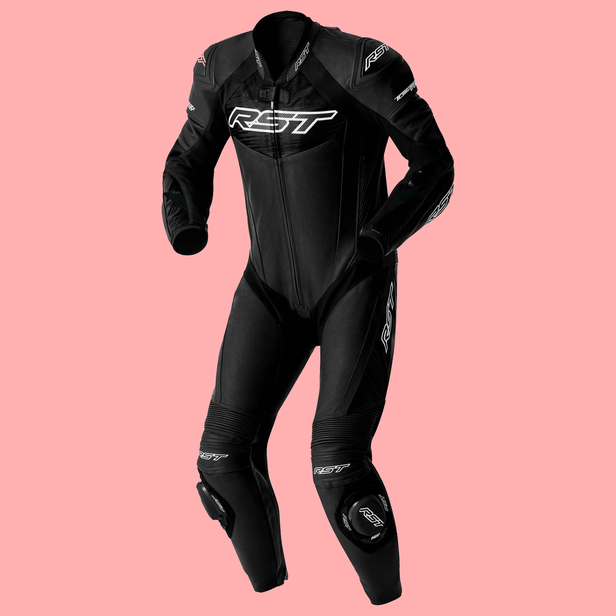 RST Tractech Evo Professional 1-Piece Stealth Leather Racing Suit
