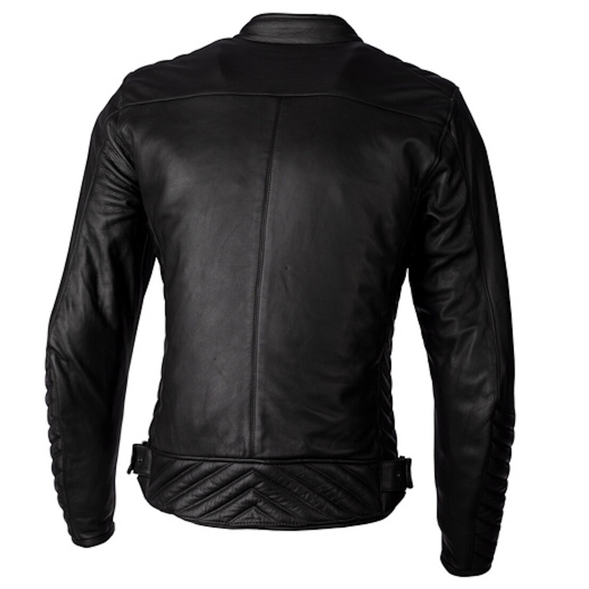 RST Roadster 3 Motorcycle Leather Jacket - Premium Analine Black - Image 2