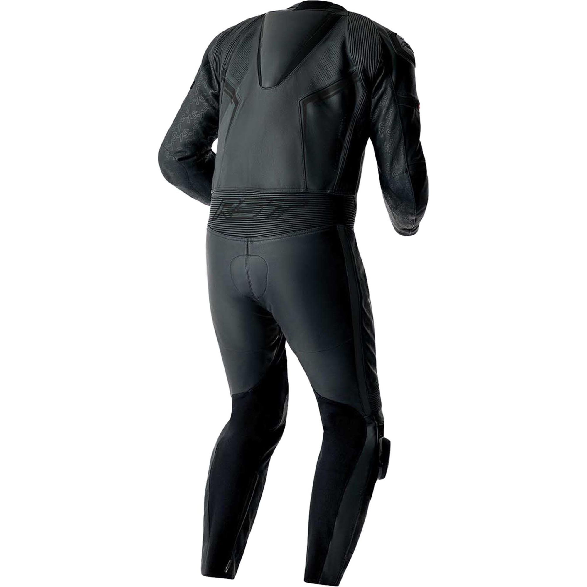 Meta Title: RST S1 D3O Perforated 1-Piece Suit | Stealth Black Track Gear - Image 2