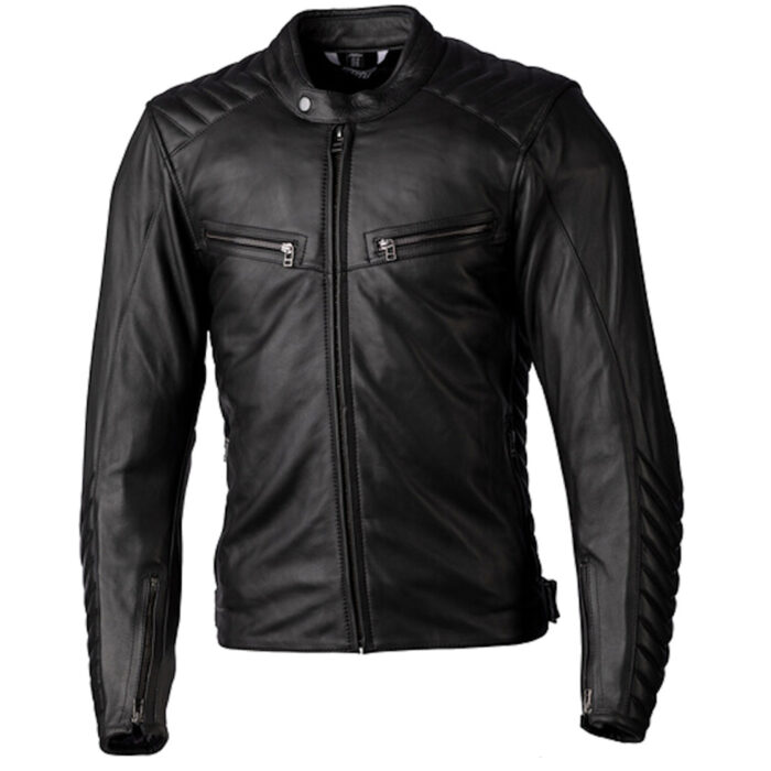 RST Roadster 3 Motorcycle Leather Jacket - Premium Analine Black