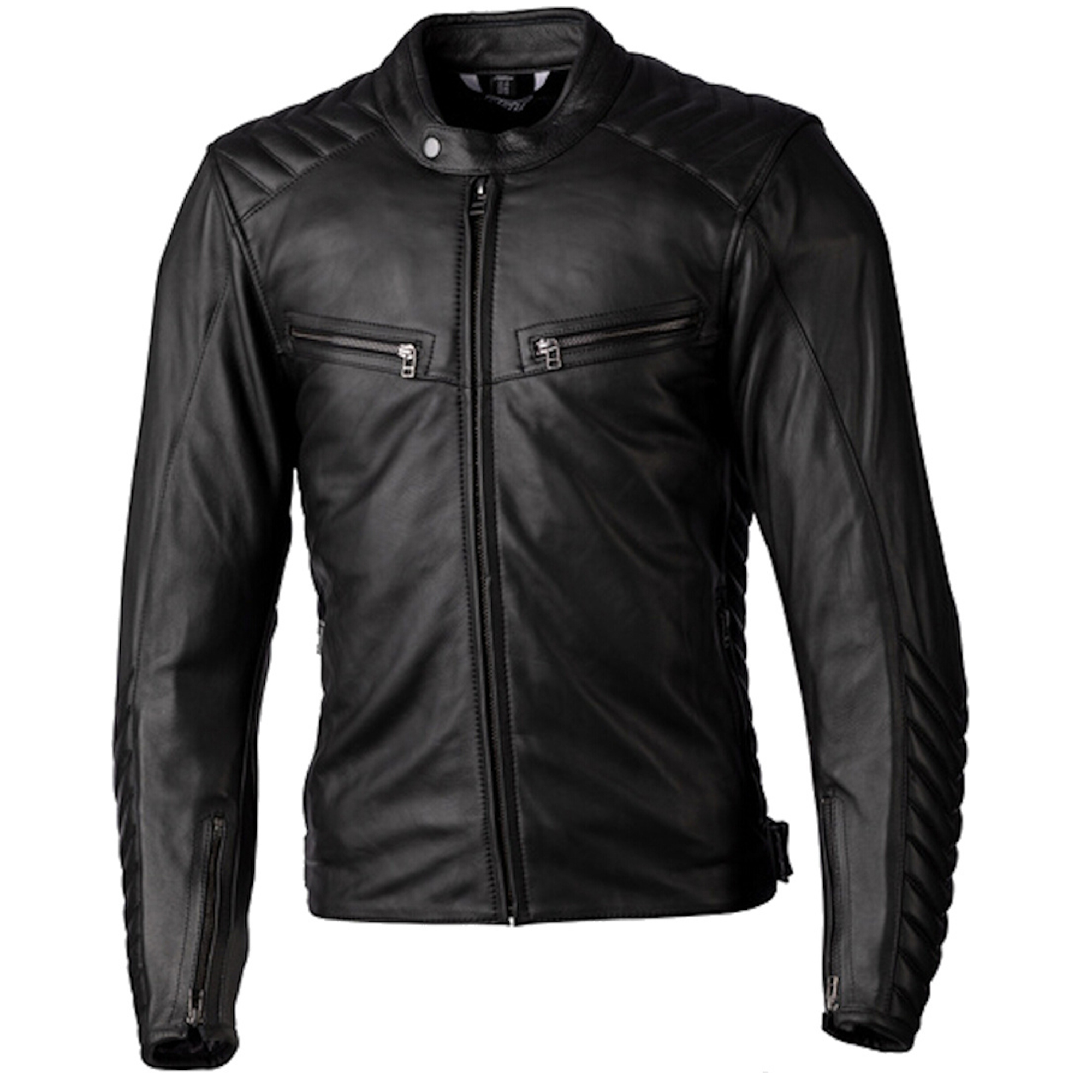 RST Roadster 3 Motorcycle Leather Jacket - Premium Analine Black