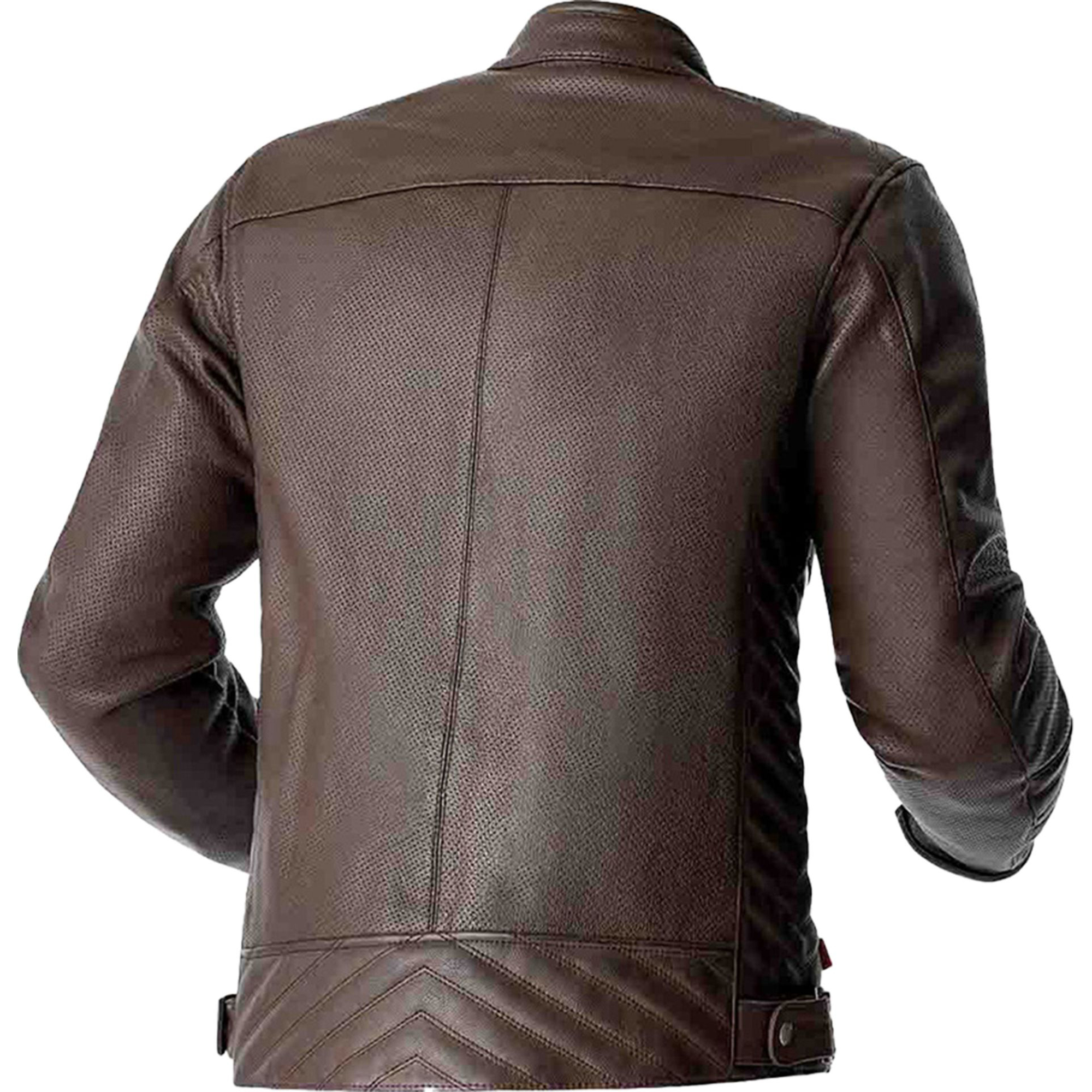 RST Roadster Air D3O Motorcycle Leather Jacket - Premium Perforated Vintage Brown - Image 2