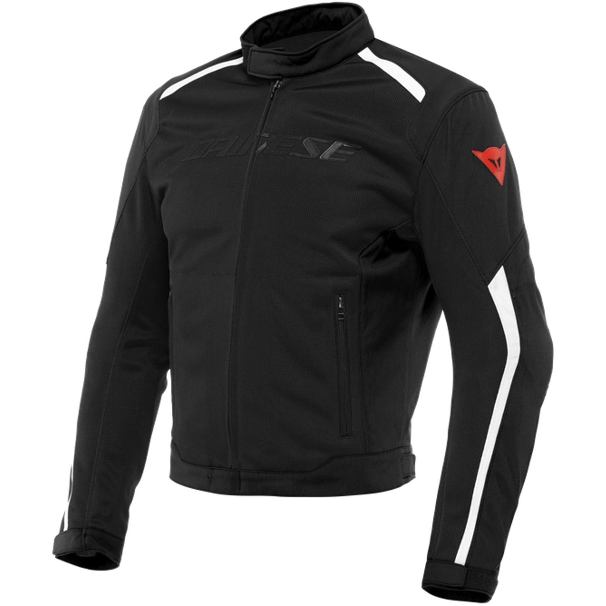 Dainese Hydraflux 2 Air D-Dry Motorcycle Textile Jacket - Black & White Sport